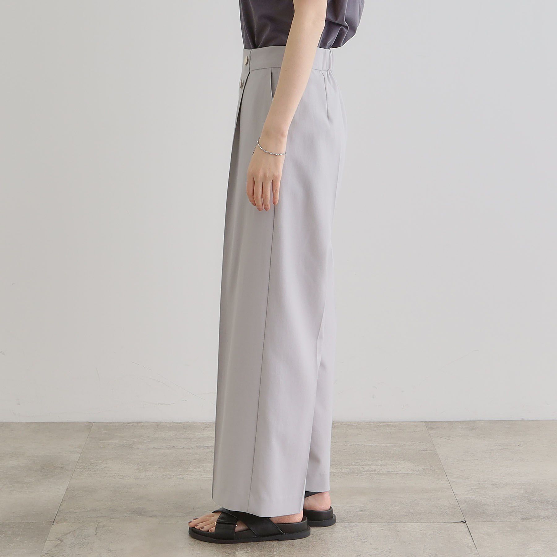 grove「さらっと快適　ピンタックマリンパンツ」|その他|