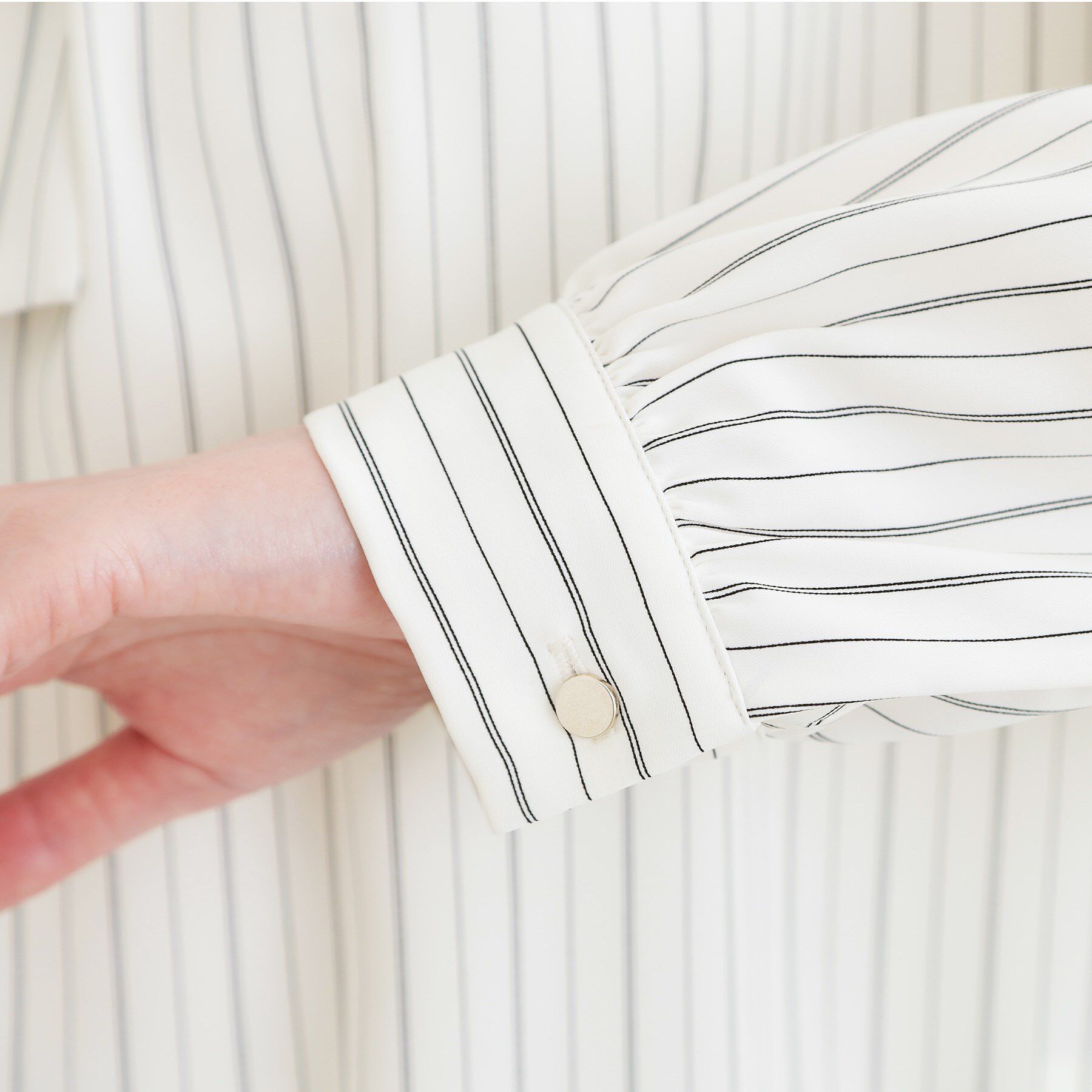 grove「【マシンウォッシュ/防シワ/UVカット】ボウタイブラウス【マルチWAY】」|シャツ・ブラウス|