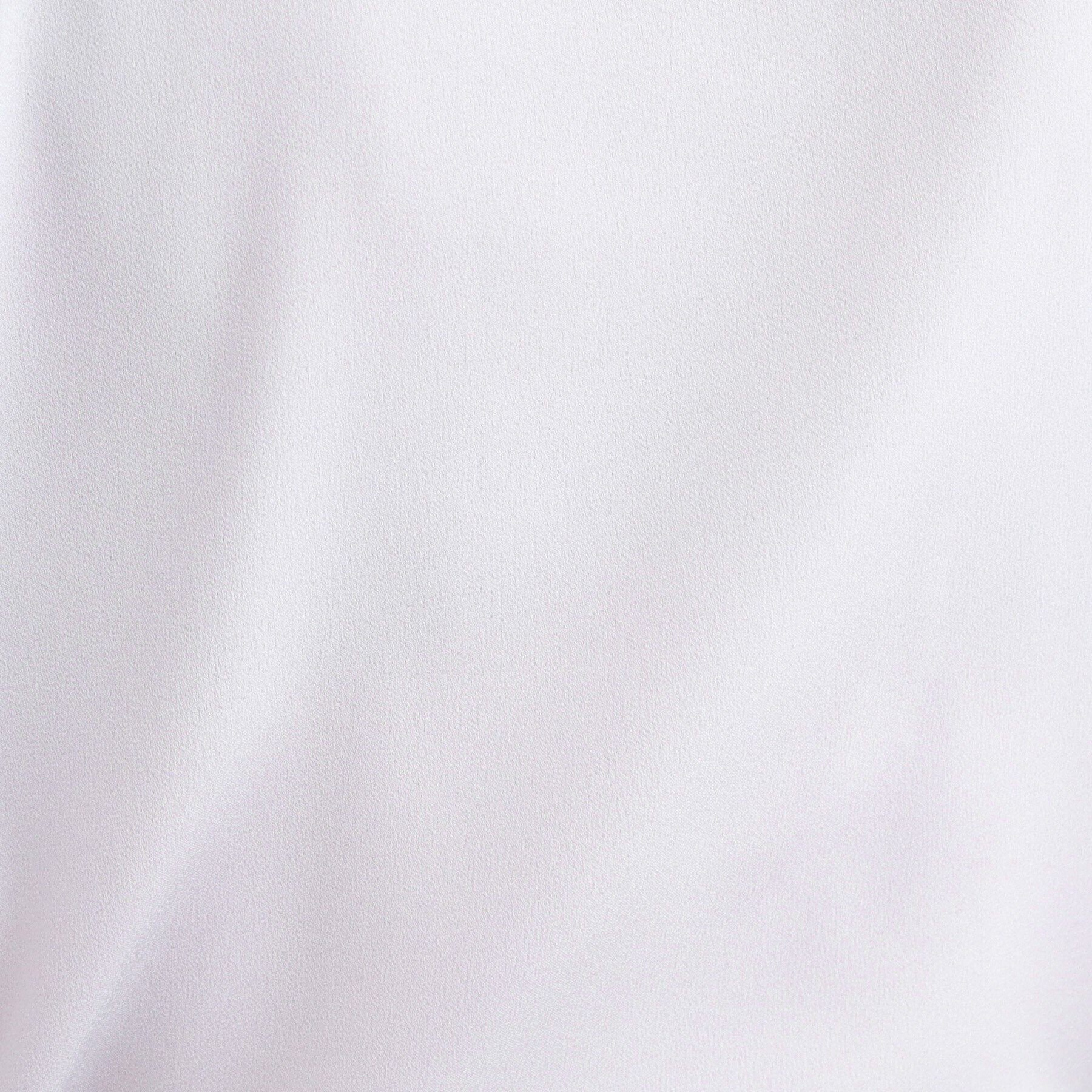 INDIVI「【洗える／5分袖】リブデザインドレープブラウス」|シャツ・ブラウス|