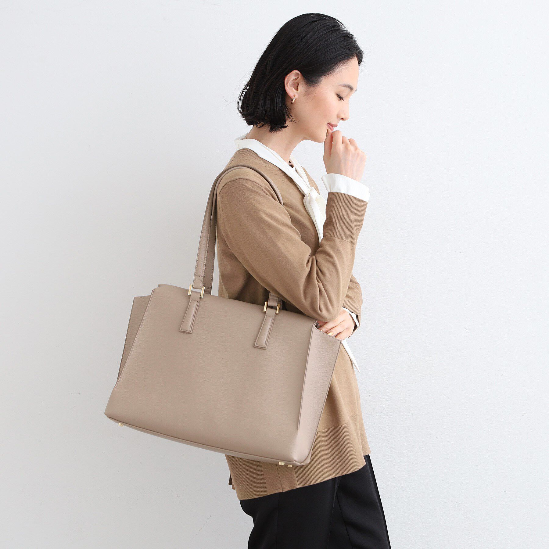 INDIVI「【高機能／収納力◎！】シゴデキバッグ」|トートバッグ|