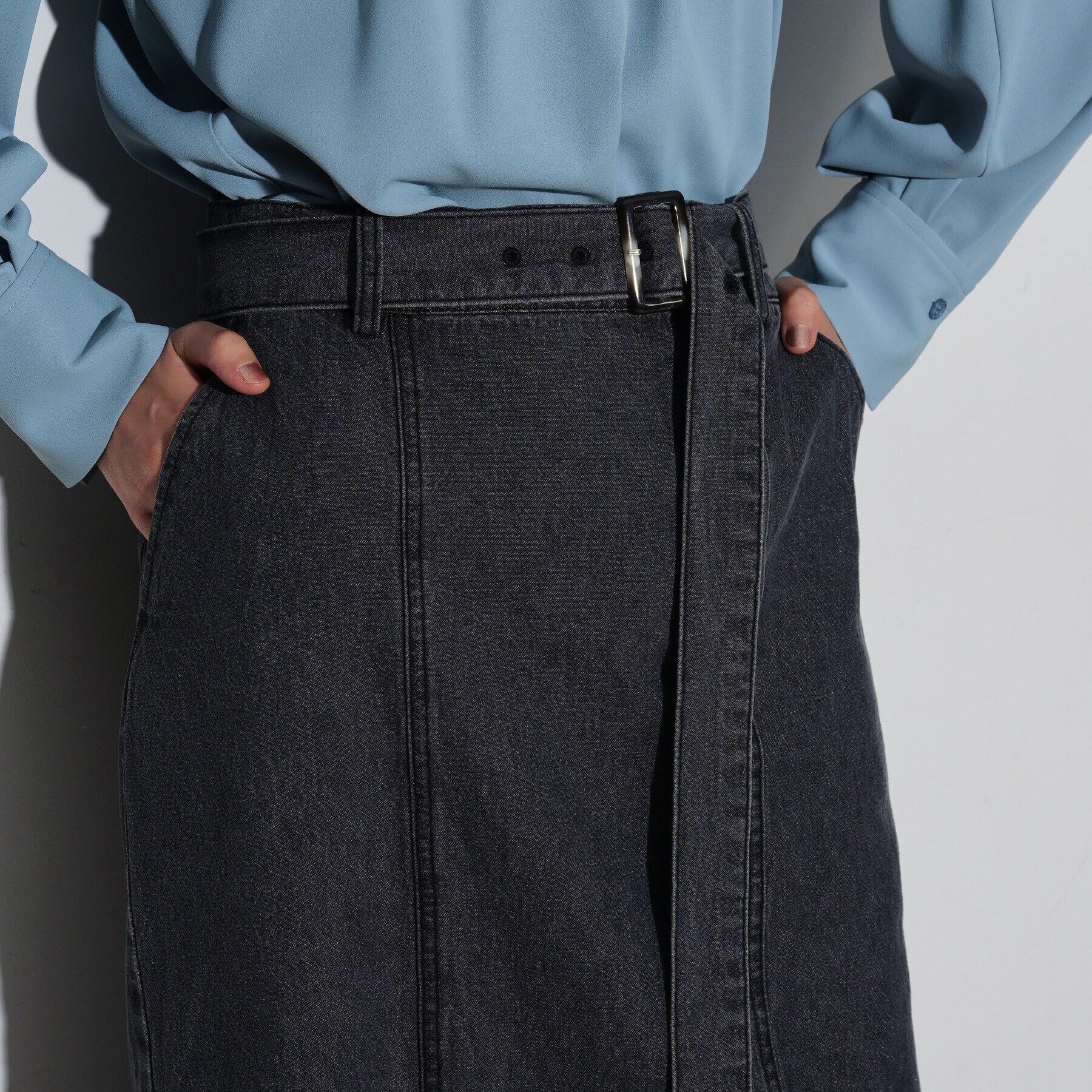 GALLEST「ストレートデニムスカート」|スカート|