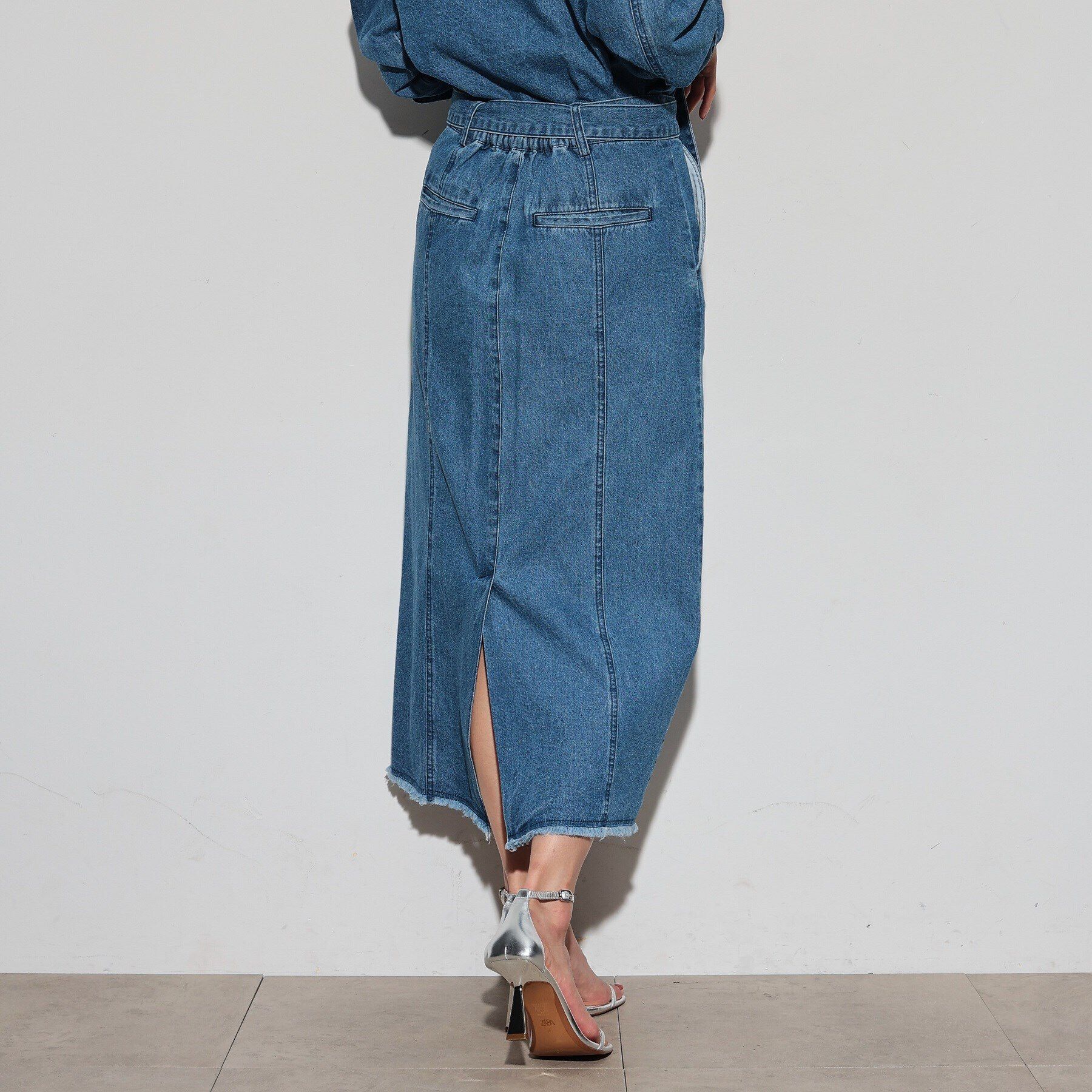 GALLEST「ストレートデニムスカート」|スカート|