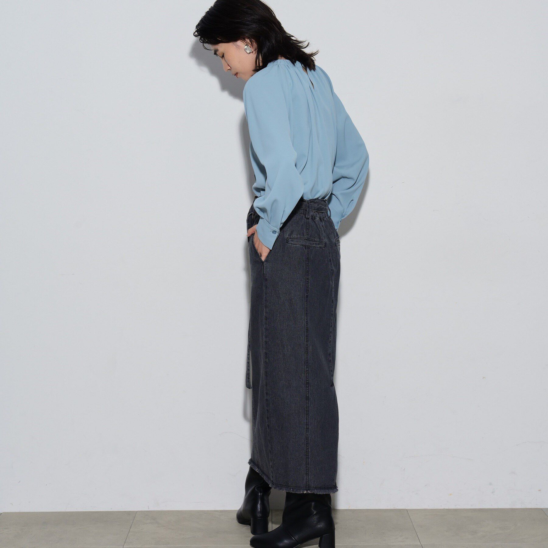 GALLEST「ストレートデニムスカート」|スカート|