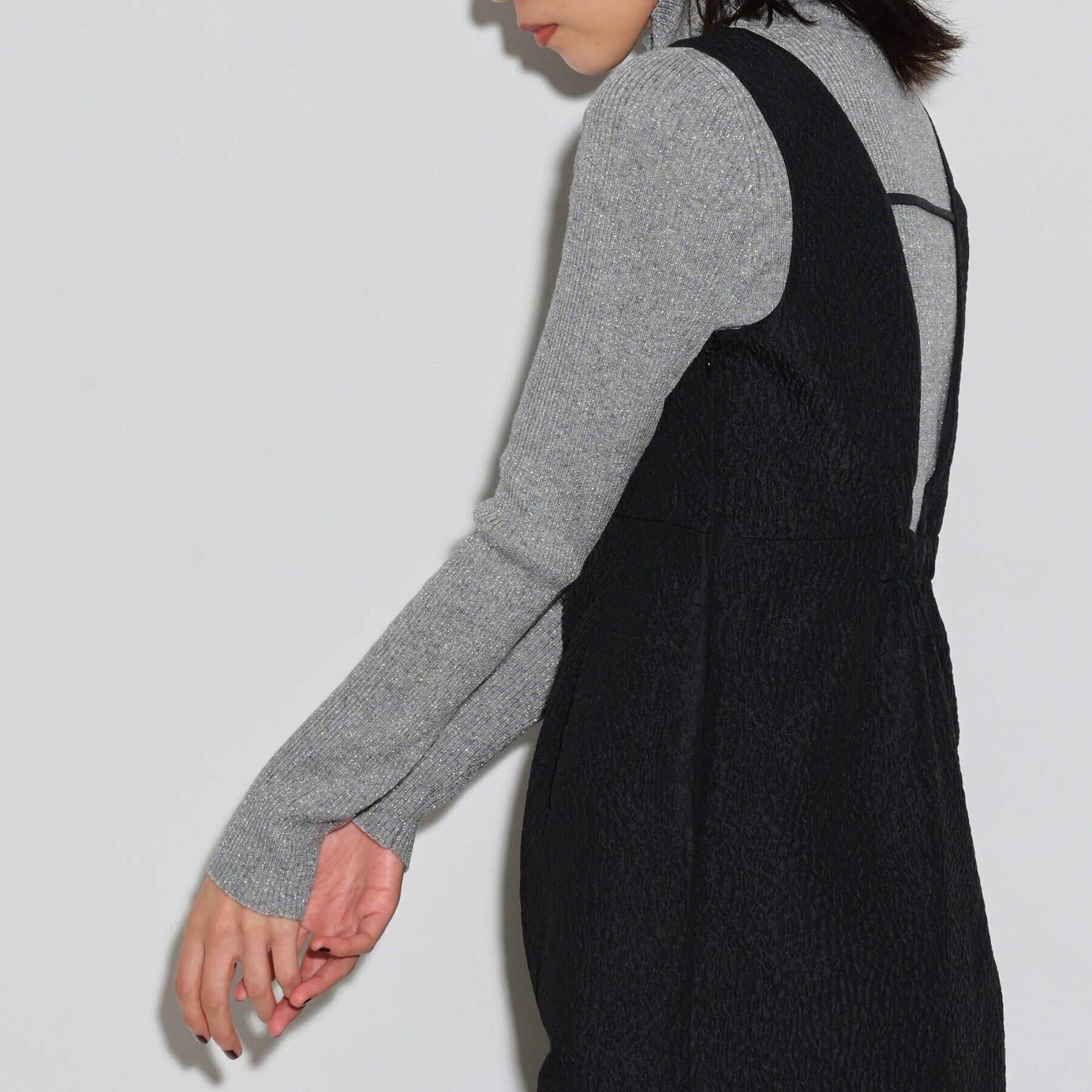 GALLEST「ラメリブタートルニット」|ニット・セーター|