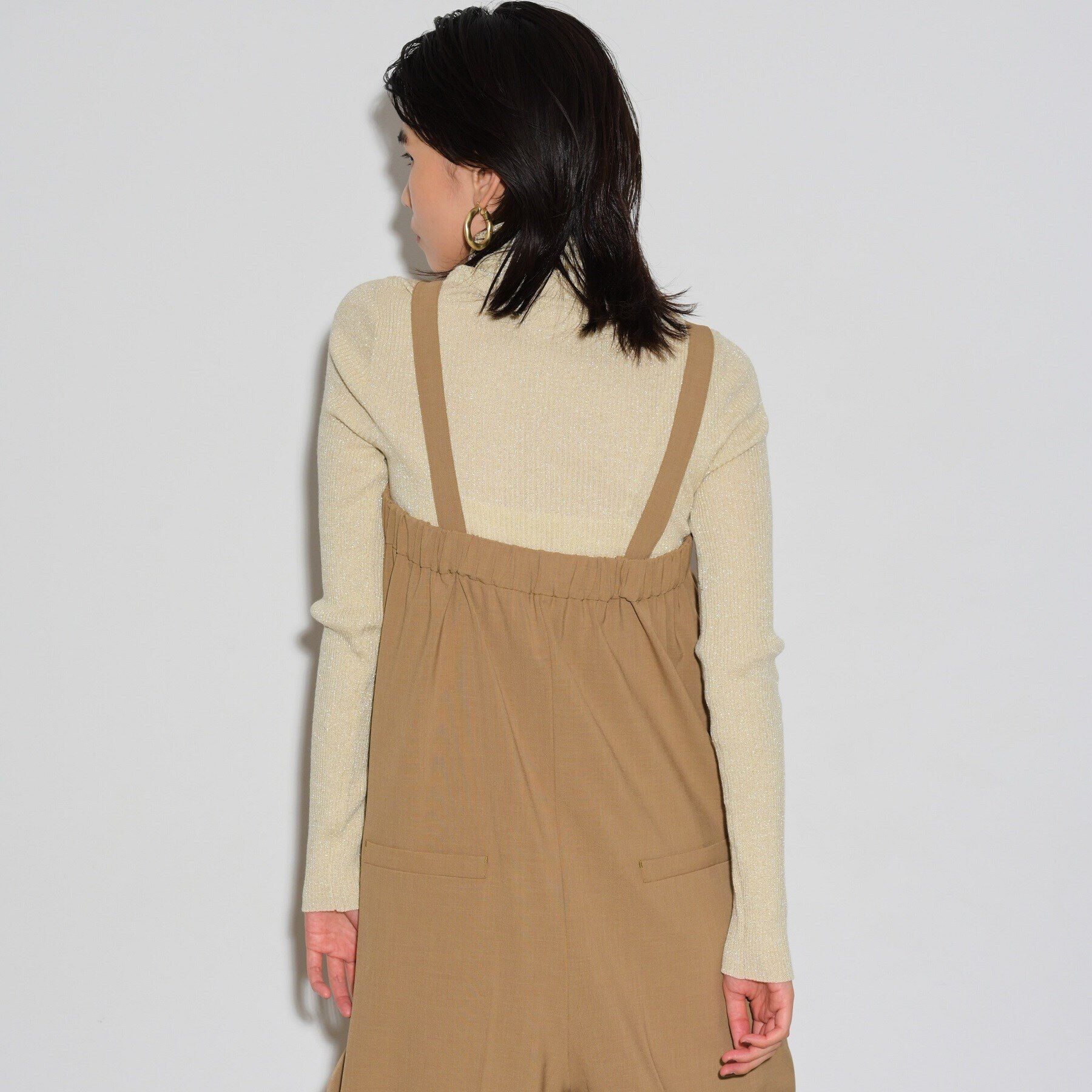 GALLEST「ラメリブタートルニット」|ニット・セーター|