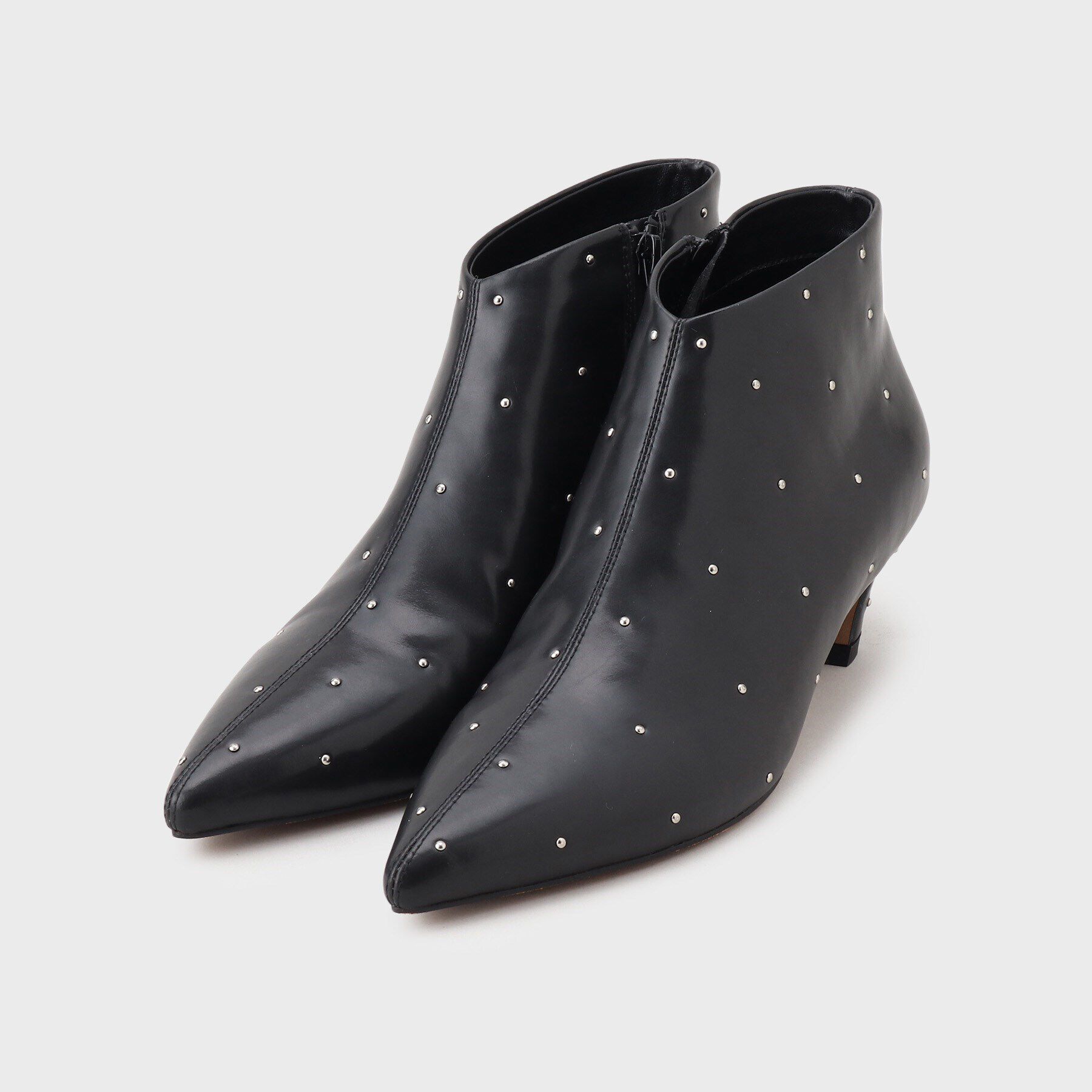 GALLEST「スタッズショートブーツ」|ショートブーツ|