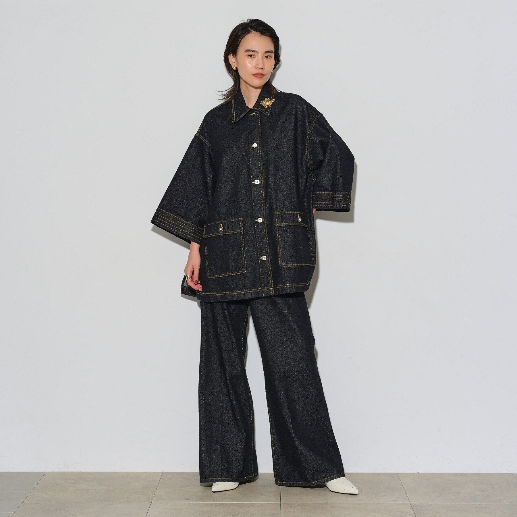 GALLEST「スタッズショートブーツ」|ショートブーツ|