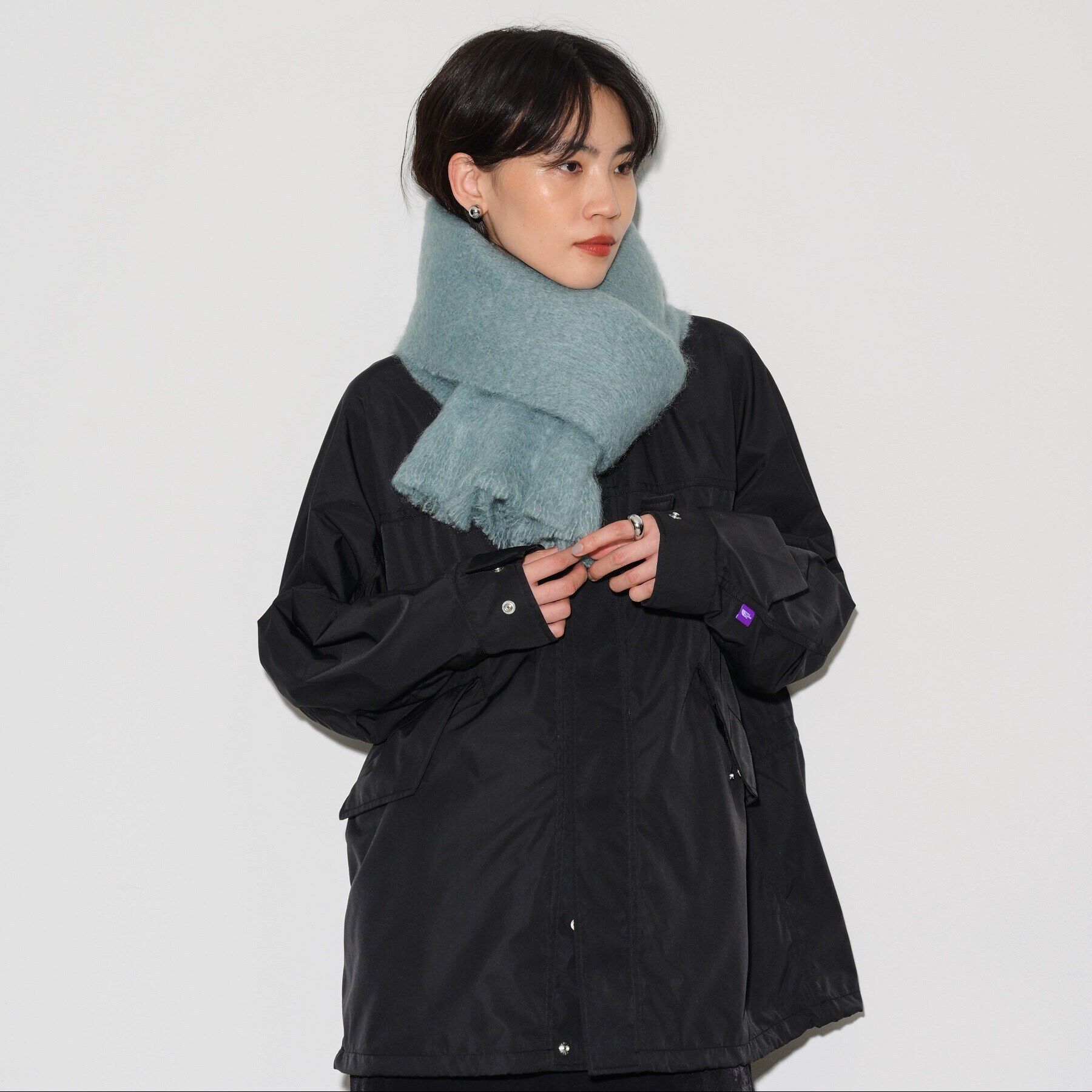 GALLEST「モヘヤ混ストール」|ストール|