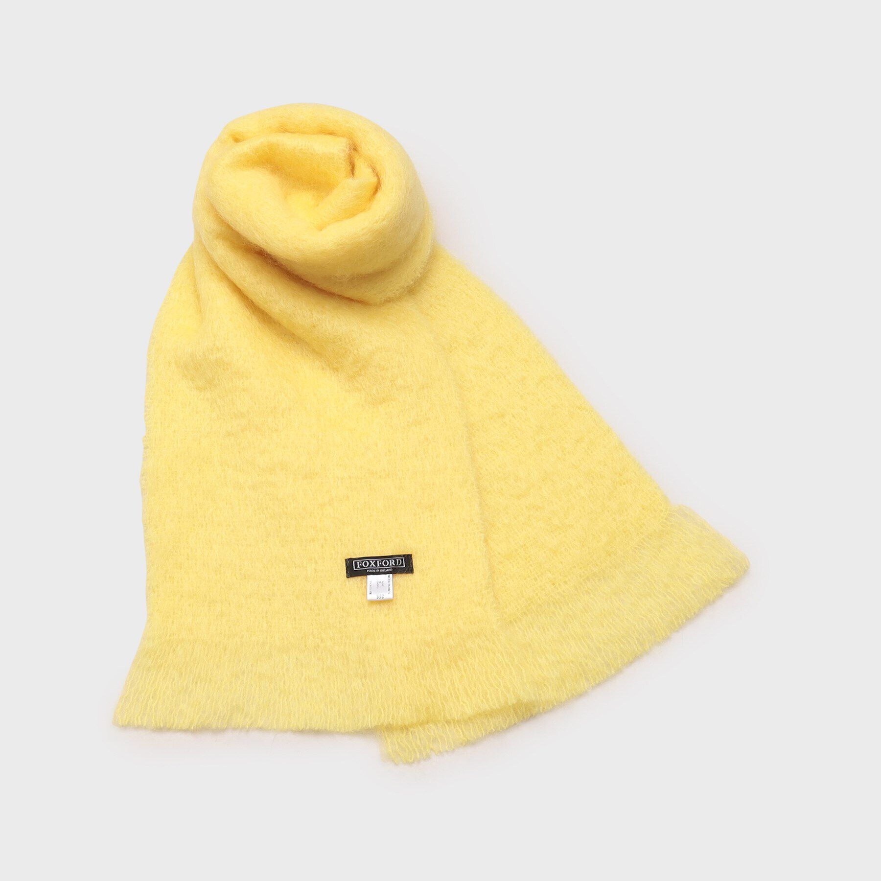GALLEST「モヘヤ混ストール」|ストール|イエロー(031)