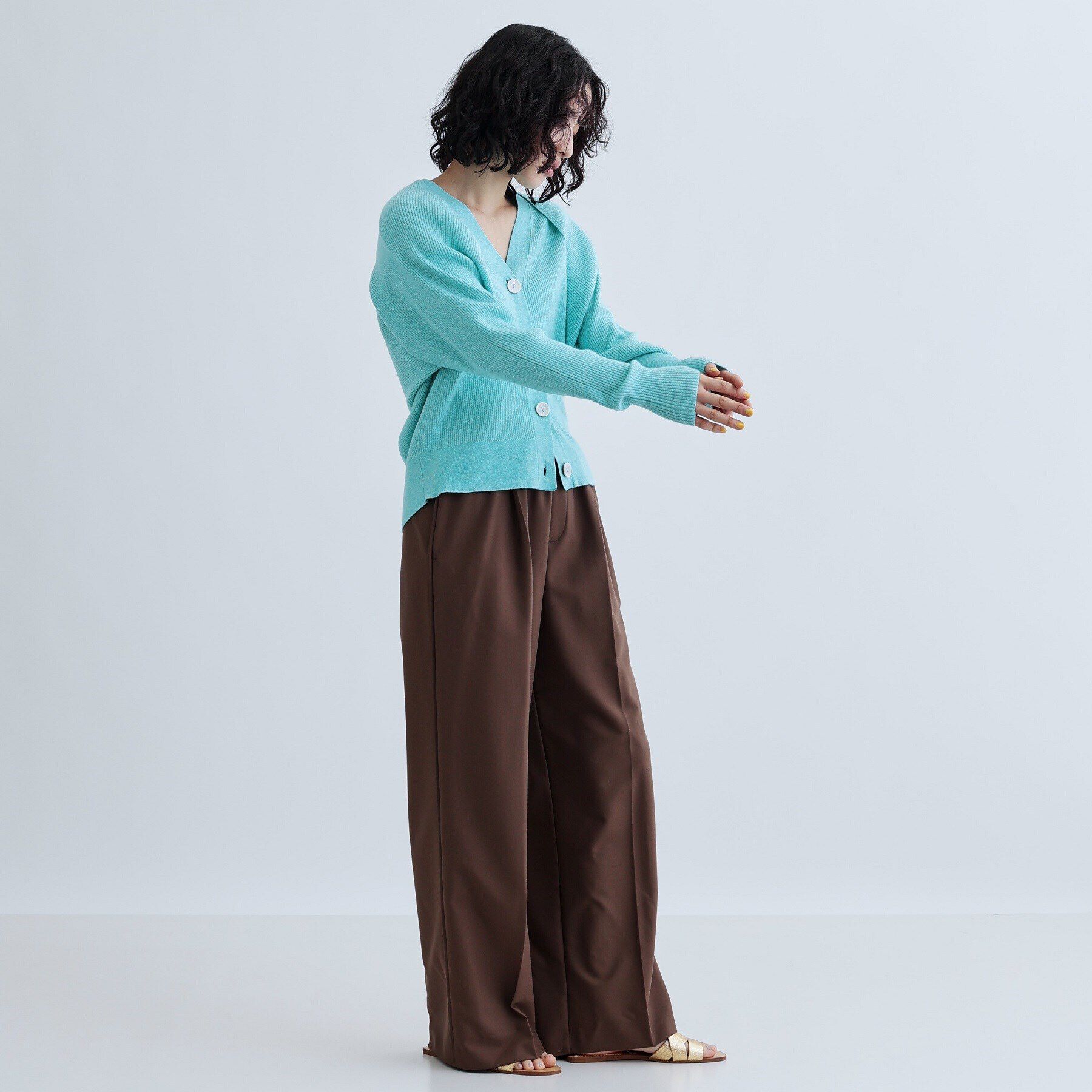 GALLEST「イージーストレートワイドパンツ【裏地付き】」|その他|