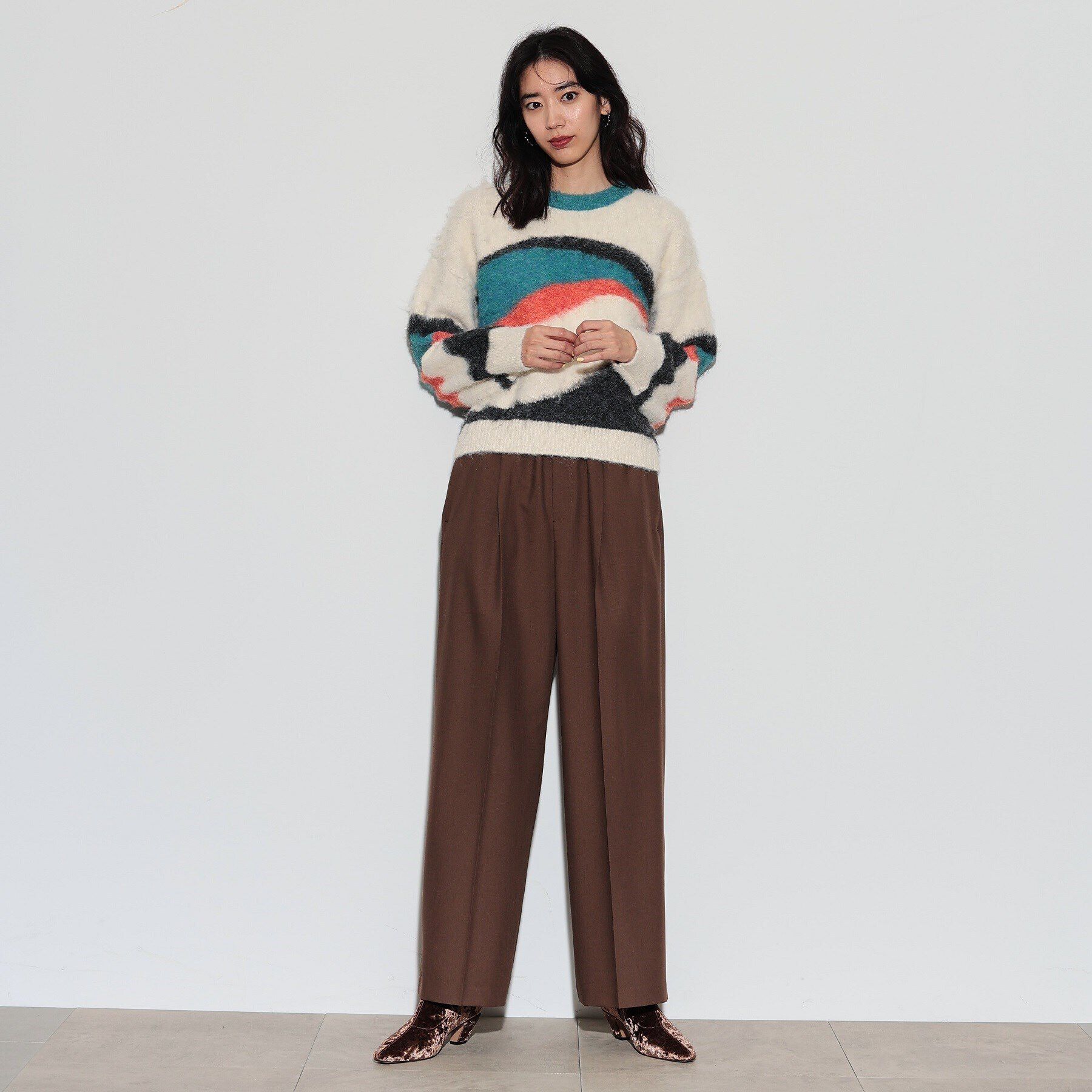 GALLEST「イージーストレートワイドパンツ【裏地付き】」|その他|