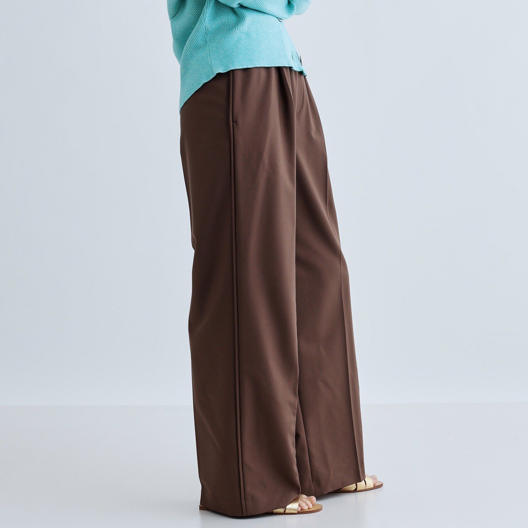 GALLEST「イージーストレートワイドパンツ【裏地付き】」|その他|