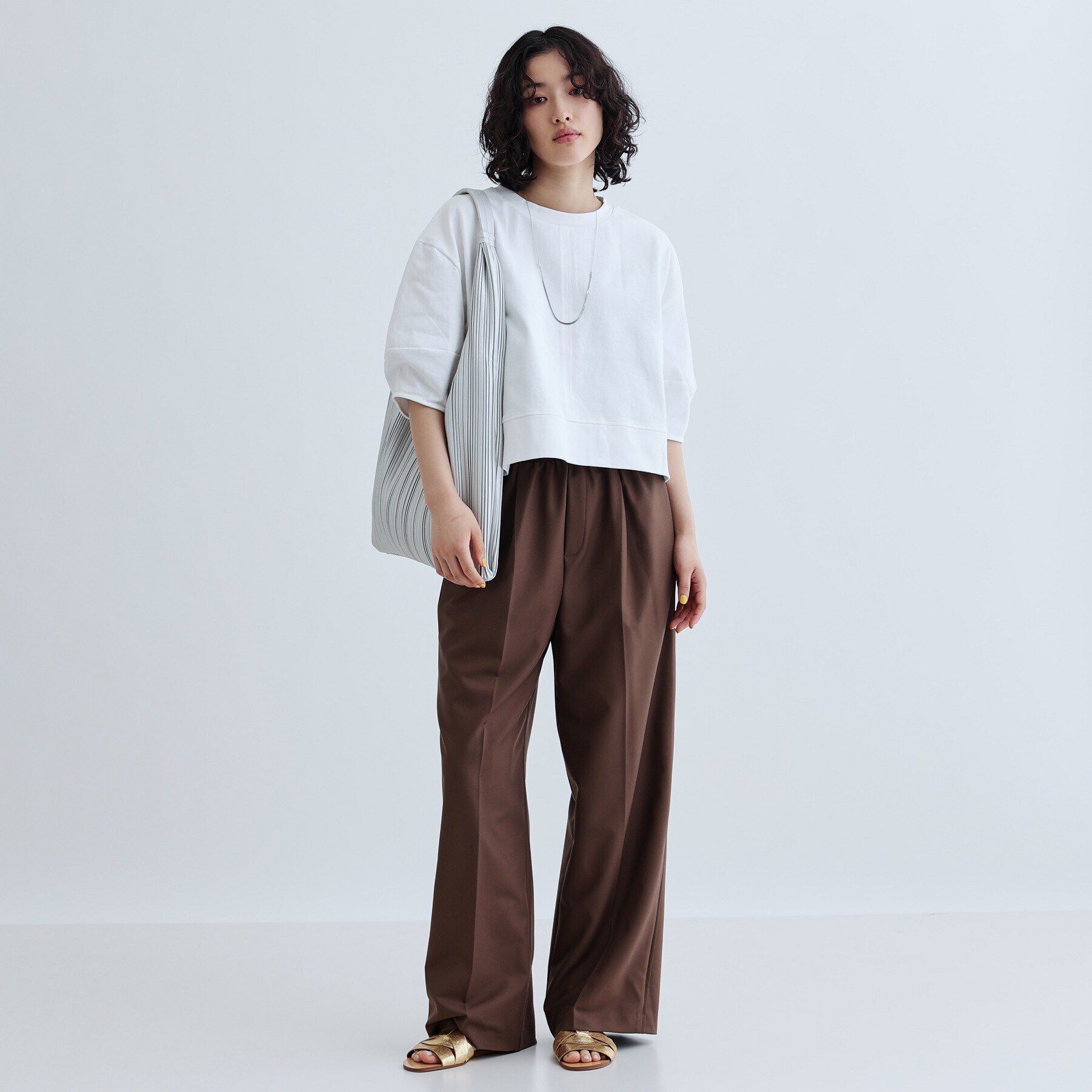 GALLEST「イージーストレートワイドパンツ【裏地付き】」|その他|