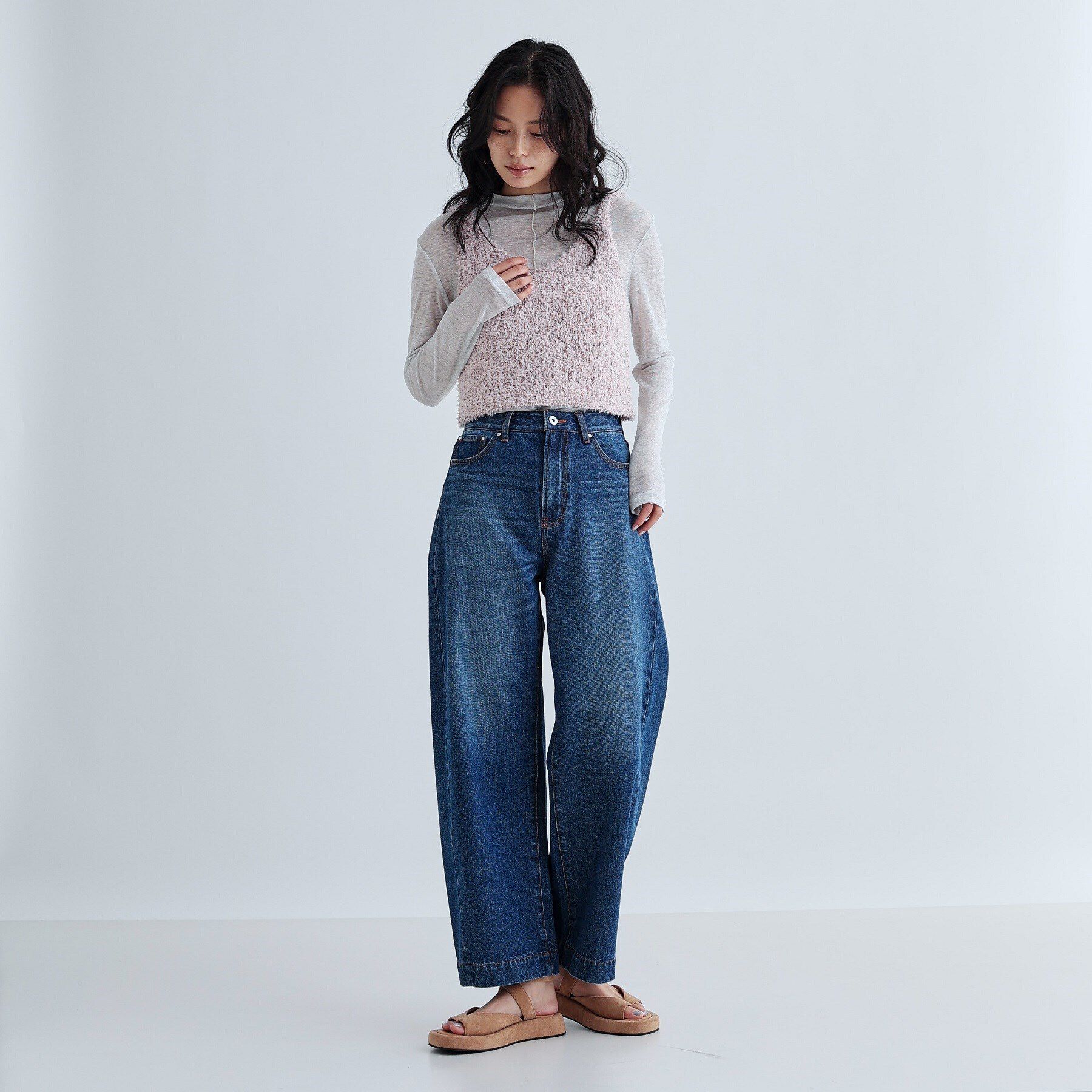 GALLEST「フェザーヤーンベスト」|ベスト・ジレ|