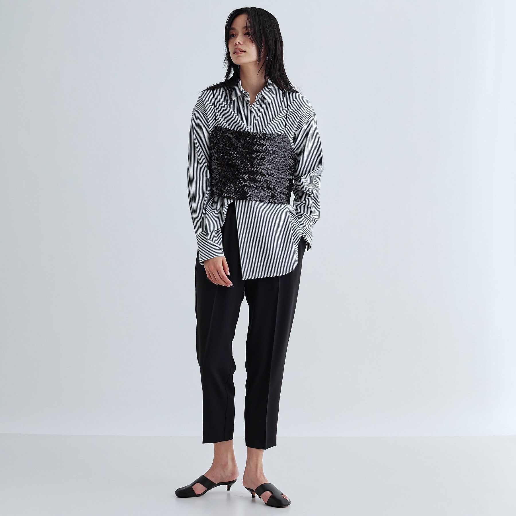 GALLEST「【接触冷感／セットアップ対応】イージーテーパードパンツ【通勤・セレモニー】」|その他|