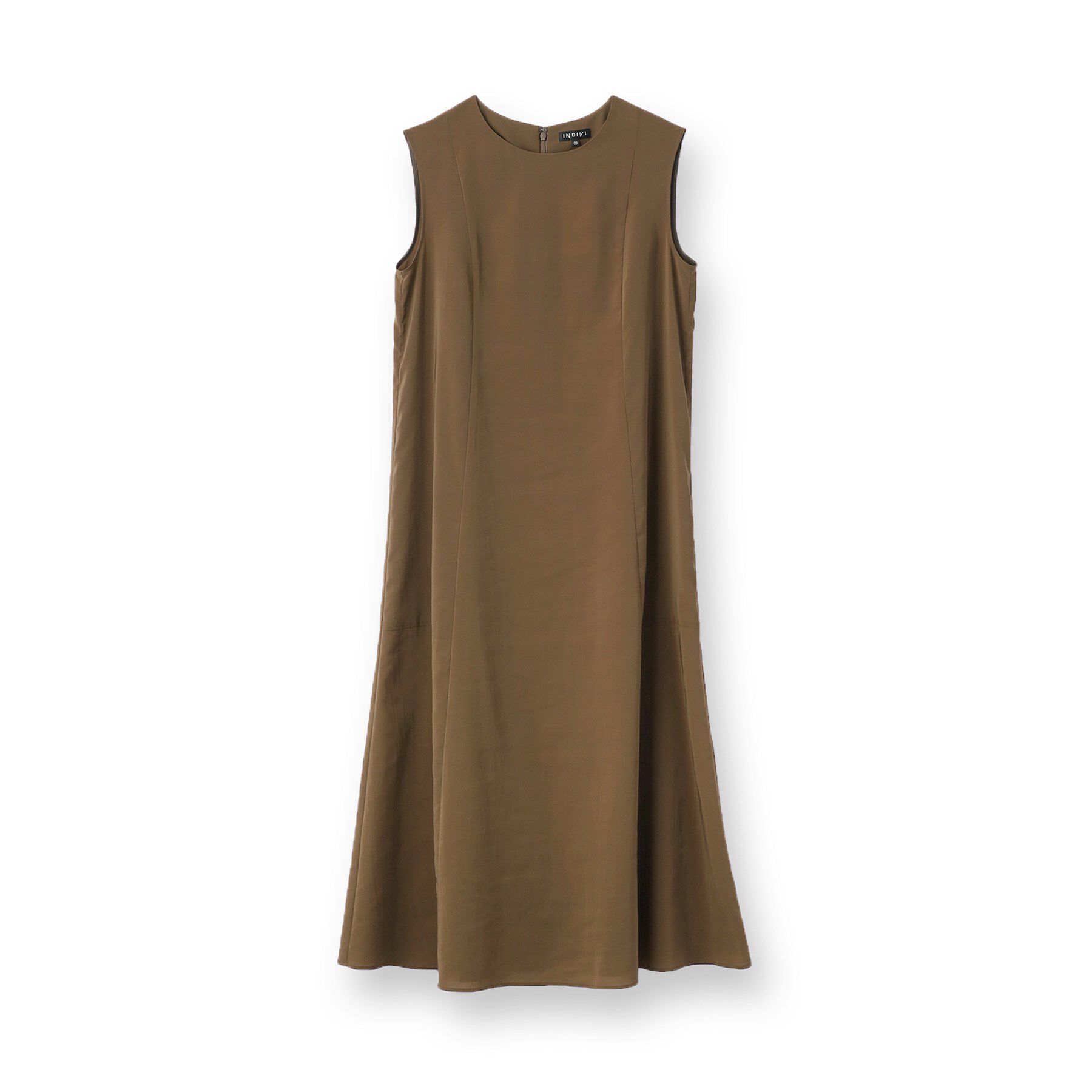 INDIVI「【通気性◎撥水／接触冷感／UVケア】フレアワンピース」|ワンピース|