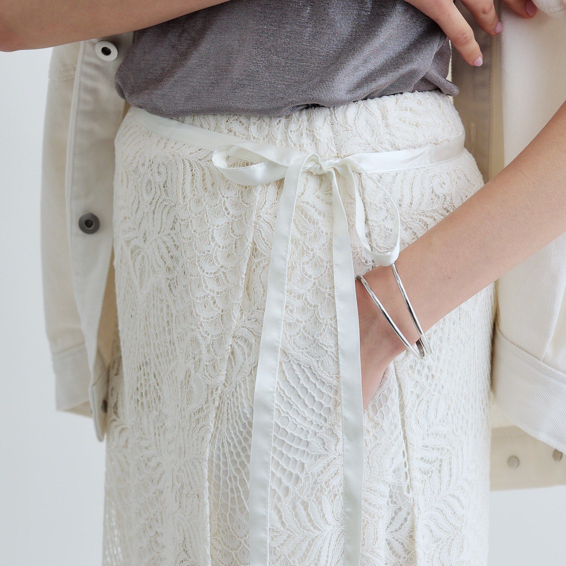 GALLEST「ラップスカート付きレースパンツ」|その他|