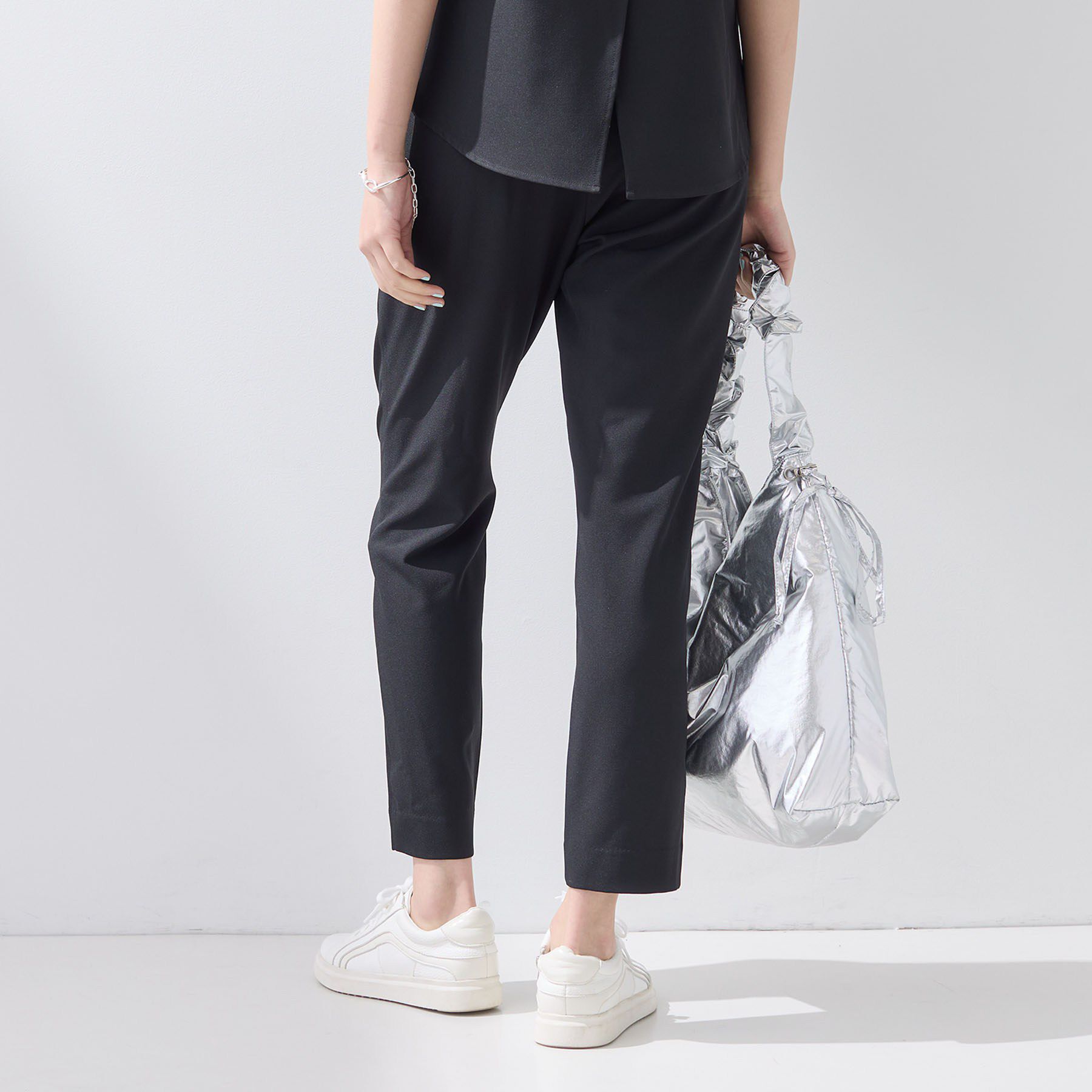 INDIVI「【SETUP可能】エアリーテーパードパンツ」|その他|