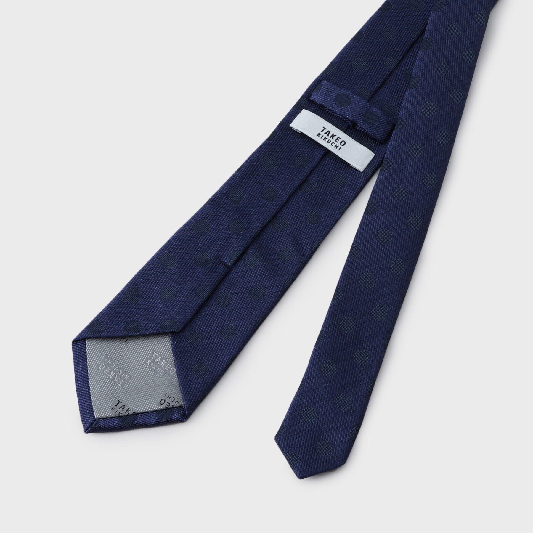 TAKEO KIKUCHI「【MADE IN JAPAN】 桐箱BOX入り ネクタイ&タイバーセット」|ネクタイ・蝶ネクタイ|