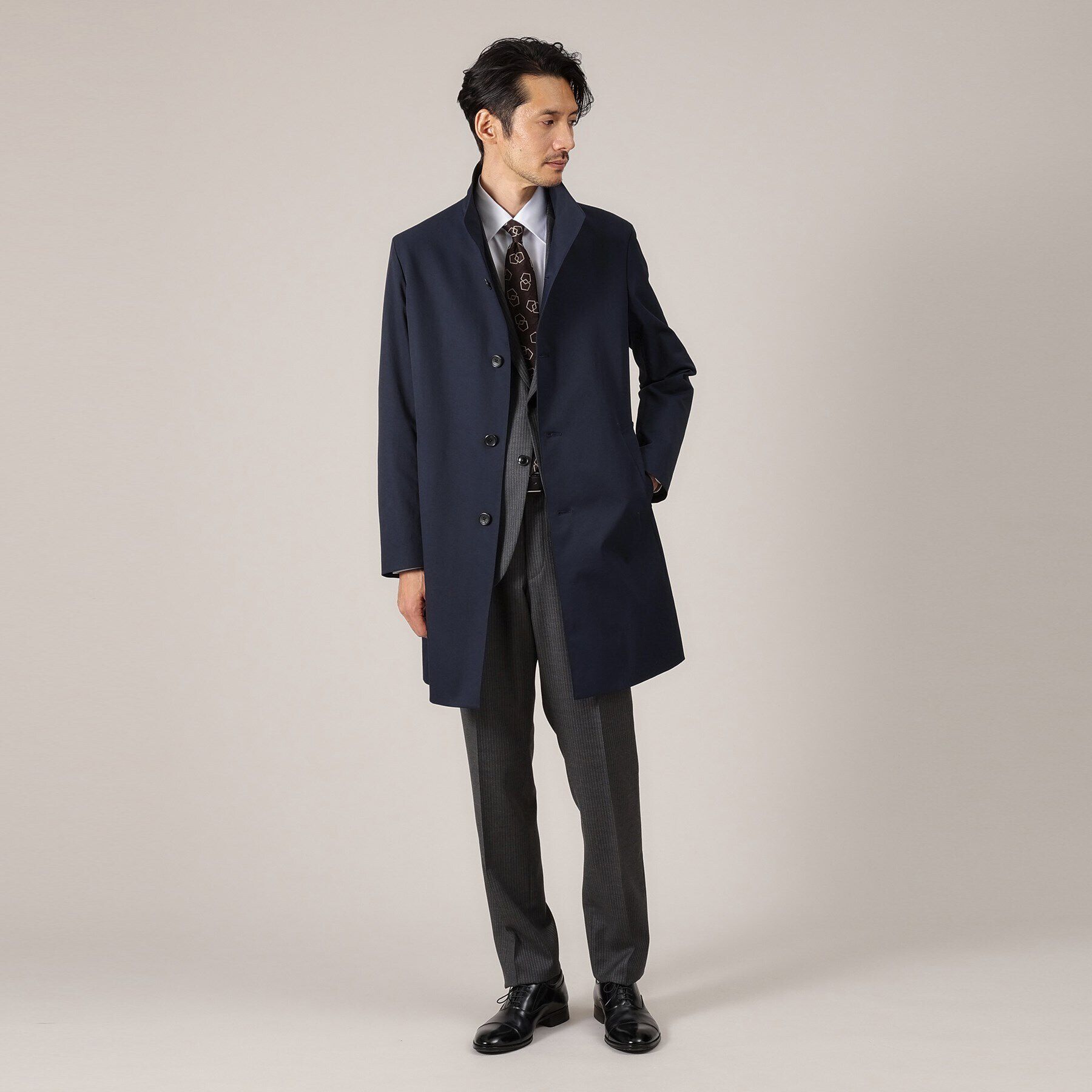 TAKEO KIKUCHI「【撥水】スタンドカラー スプリングコート」|その他|