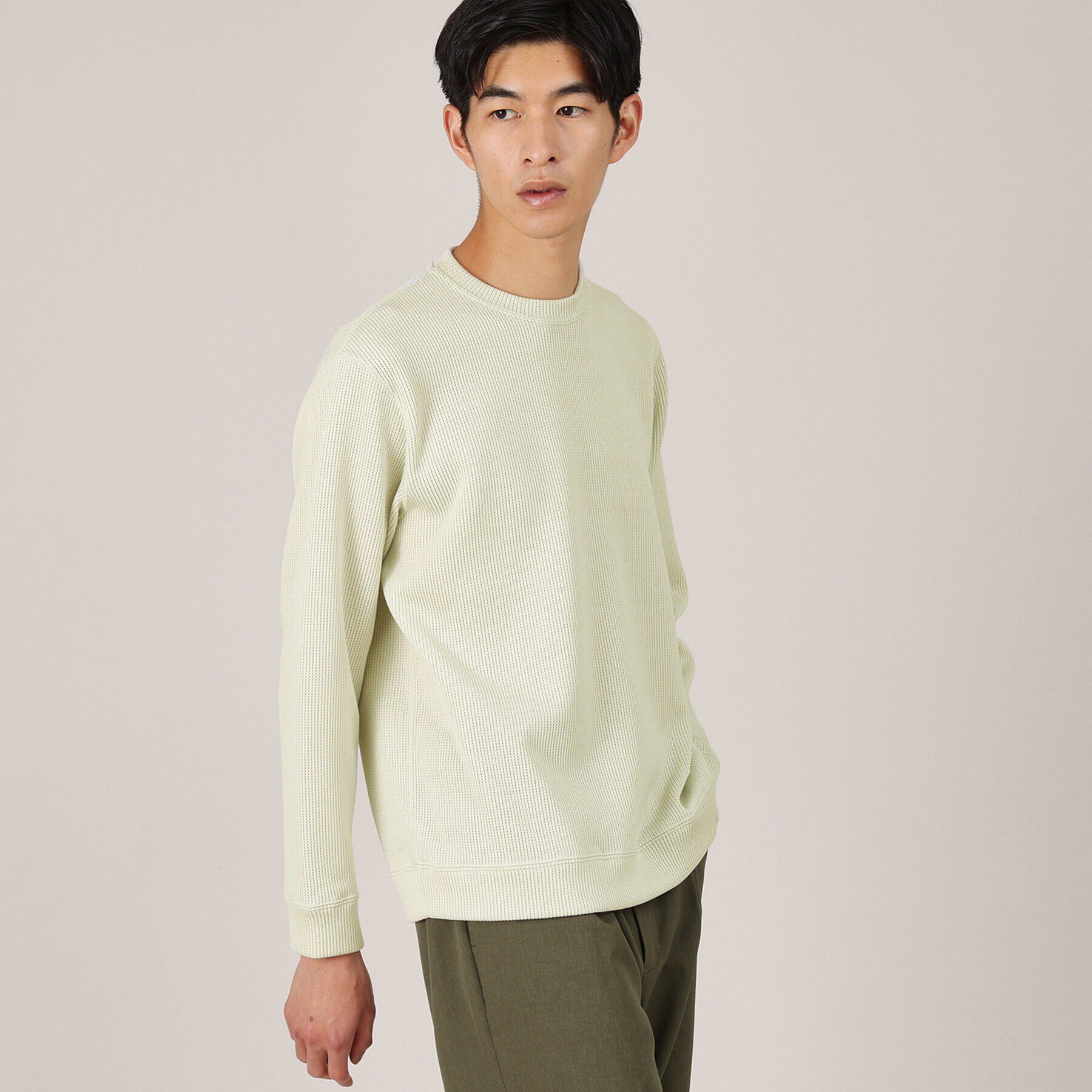 TAKEO KIKUCHI「【Made in JAPAN】ニットライク プルオーバー カットソー」|Tシャツ・カットソー|