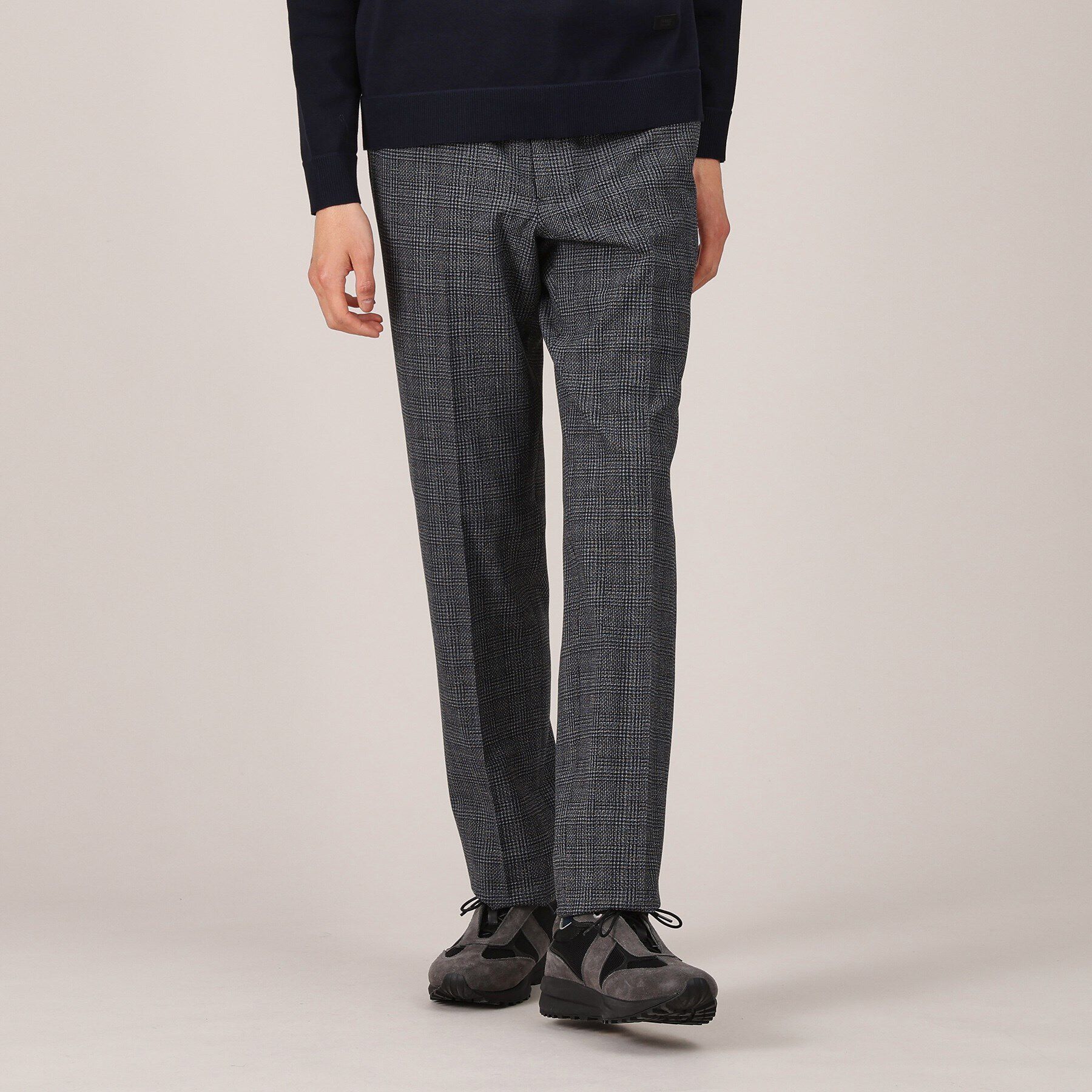 TAKEO KIKUCHI「【セットアップ対応】トリッチ(R)グレンチェック パンツ」|その他|ネイビー(294)