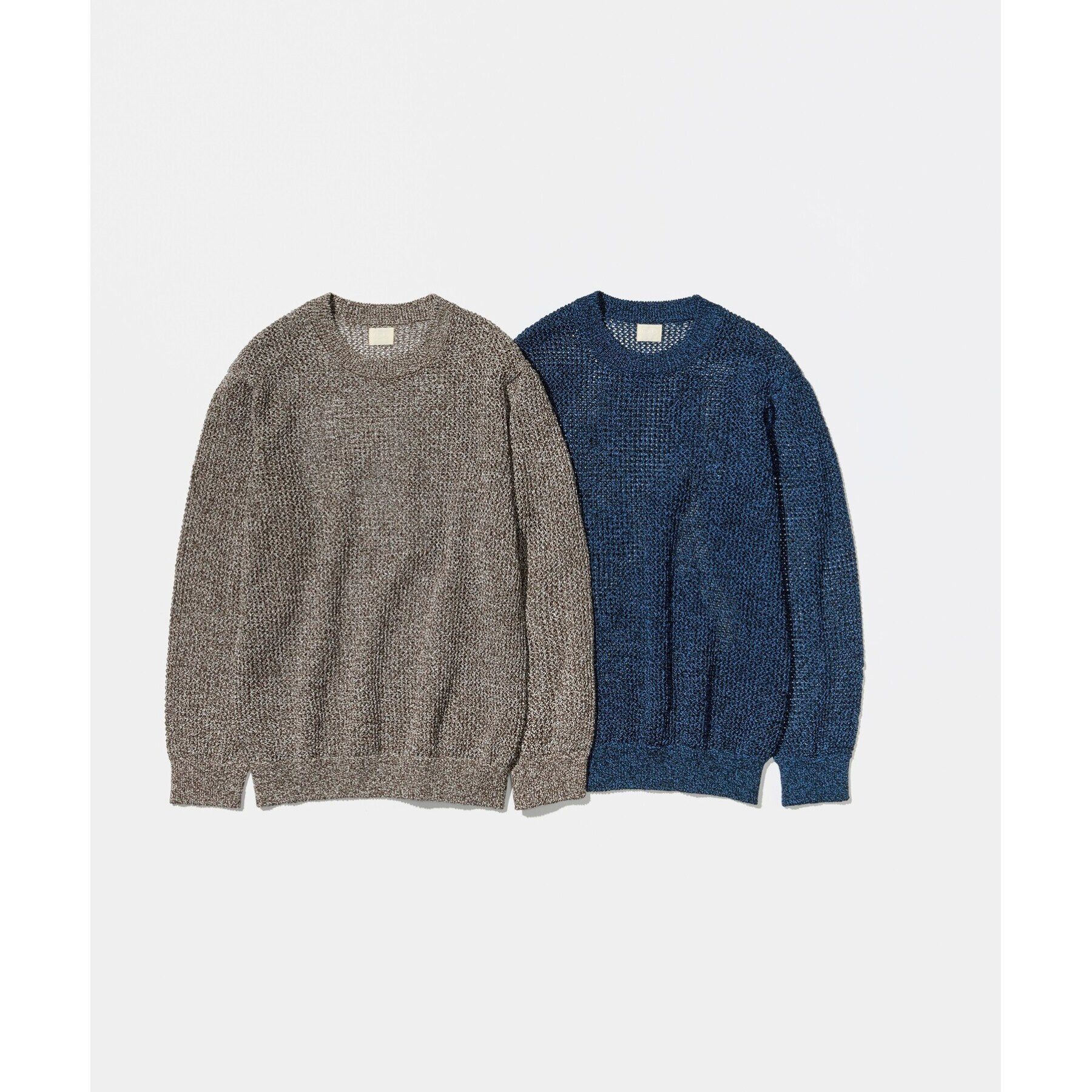 TAKEO KIKUCHI「【THE FLAGSHIP】ペーパーライク メランジニット」|ニット・セーター|