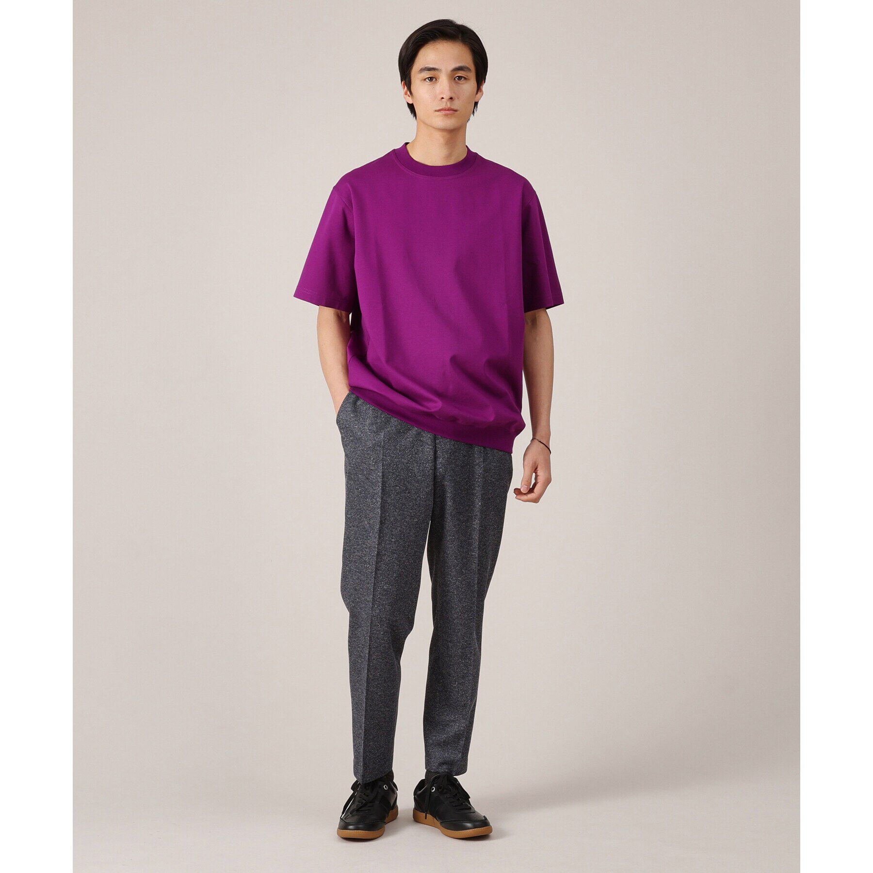 TAKEO KIKUCHI「【抗菌防臭】尾州リネン ドビーメッシュ イージーパンツ」|その他|