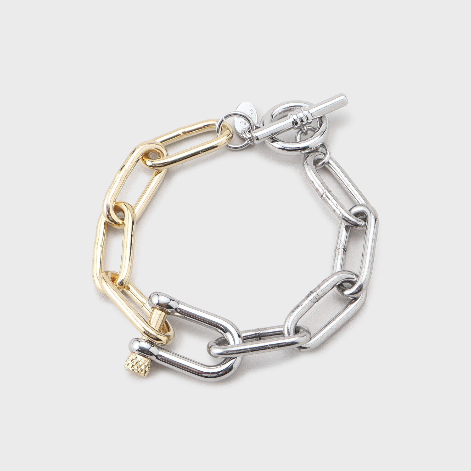 tk.TAKEO KIKUCHI「シャックル＆ビットブレスレッド」|ブレスレット・バングル|シルバー(306)