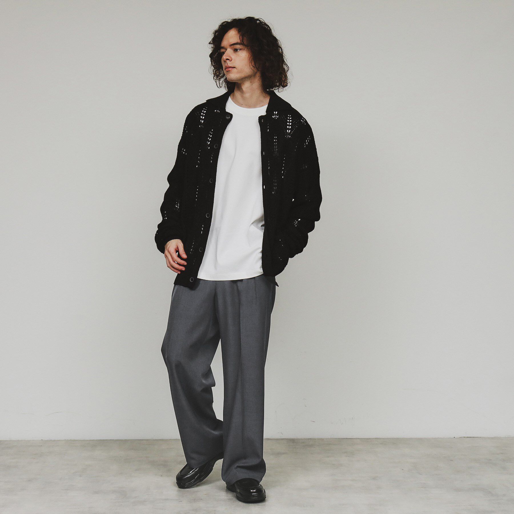 tk.TAKEO KIKUCHI「ワイドテーパードタックパンツ」|その他|