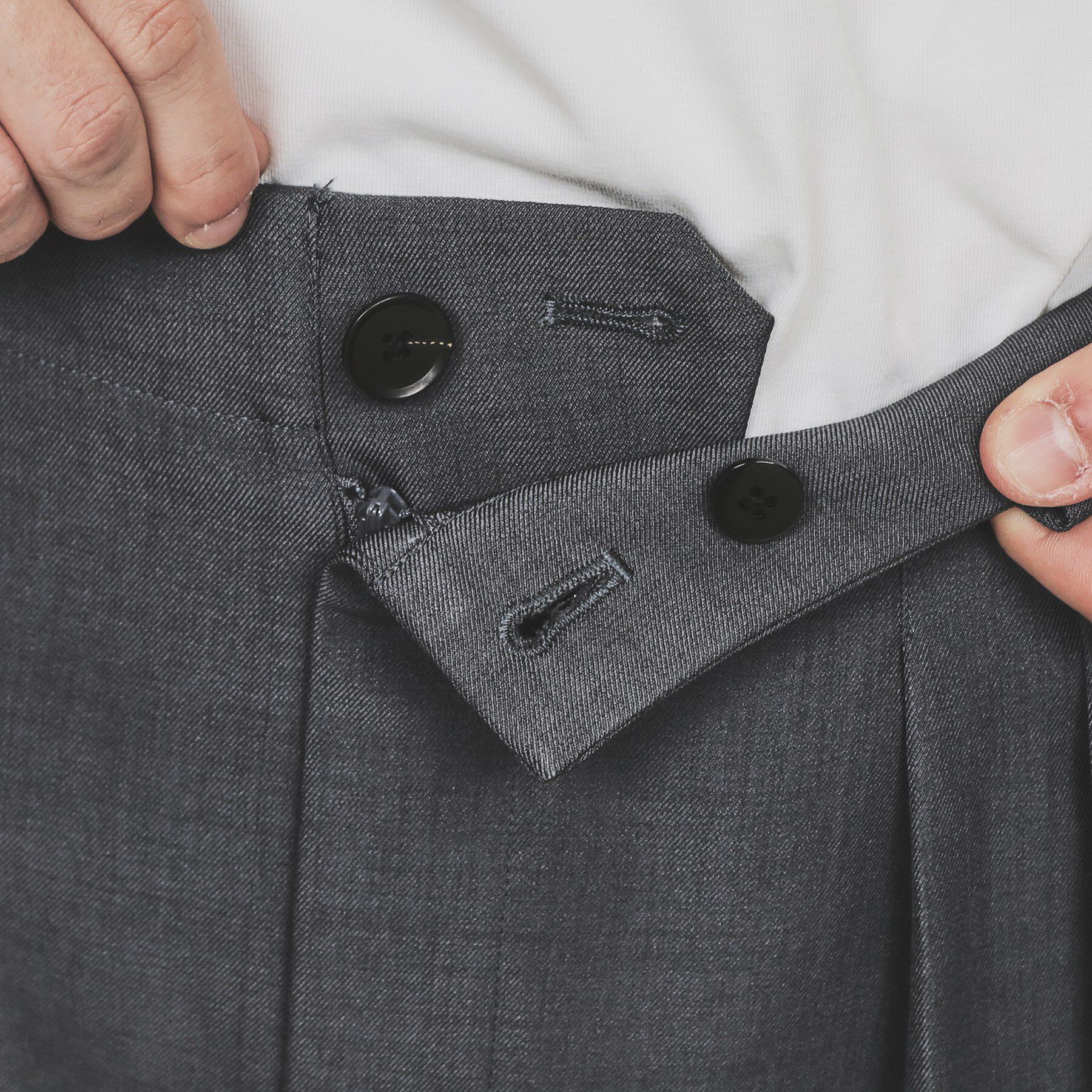 tk.TAKEO KIKUCHI「ワイドテーパードタックパンツ」|その他|