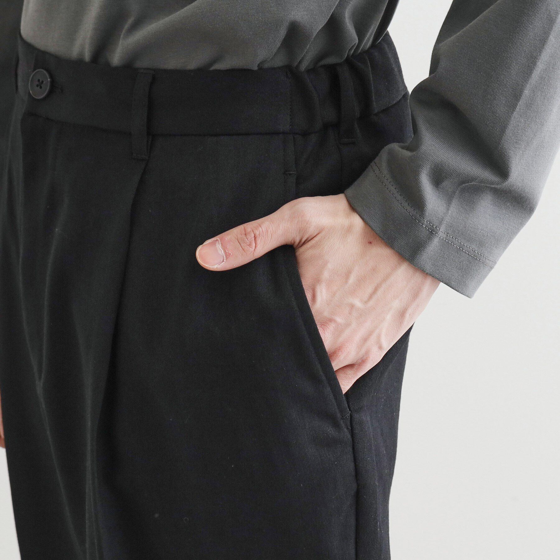 tk.TAKEO KIKUCHI「キャバリーツイルスラックス」|その他|