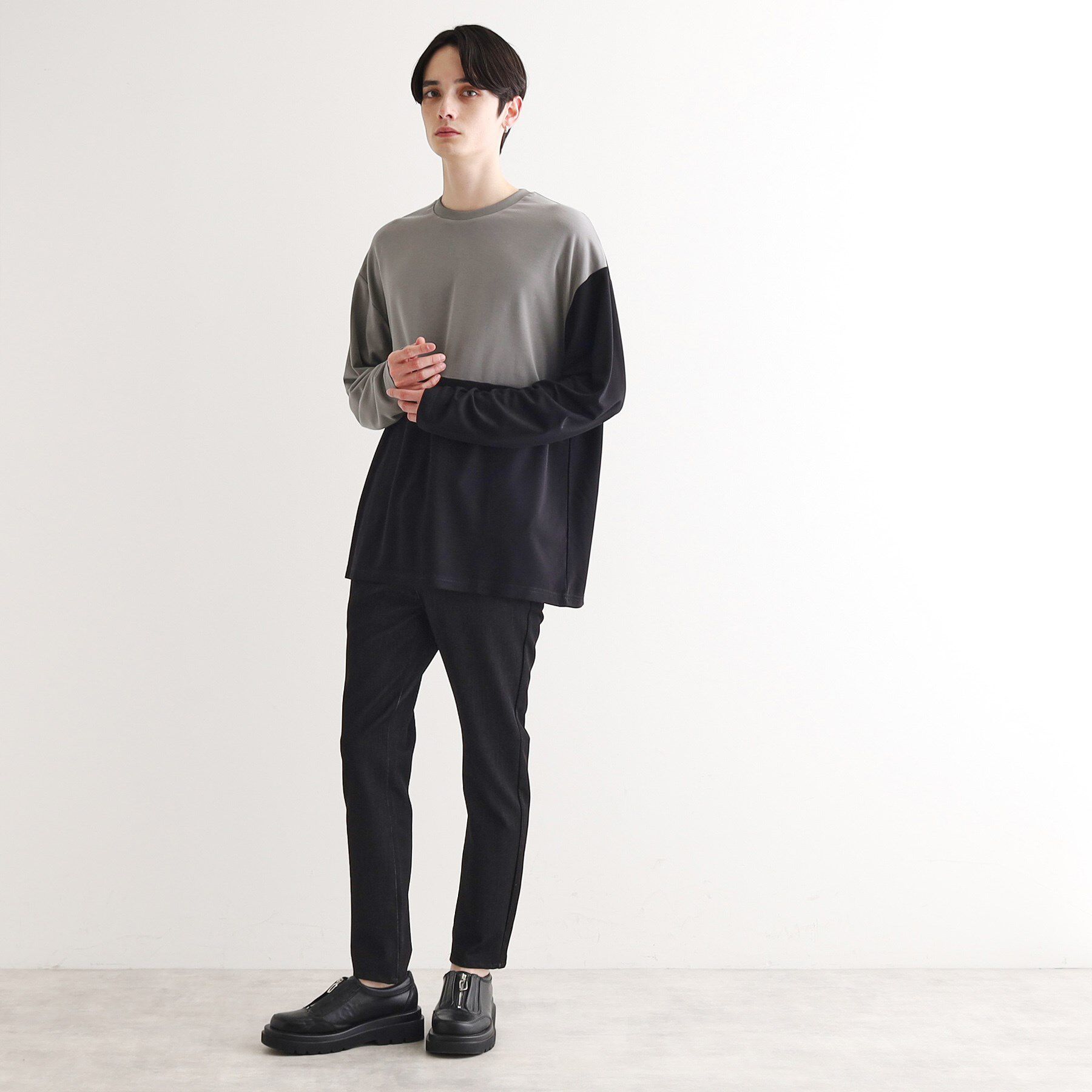 tk.TAKEO KIKUCHI「【UV／接触冷感】切替アソートTシャツ」|Tシャツ・カットソー|