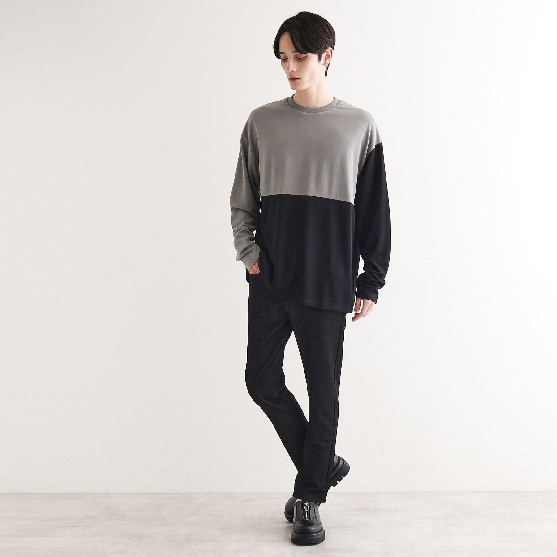 tk.TAKEO KIKUCHI「【UV／接触冷感】切替アソートTシャツ」|Tシャツ・カットソー|