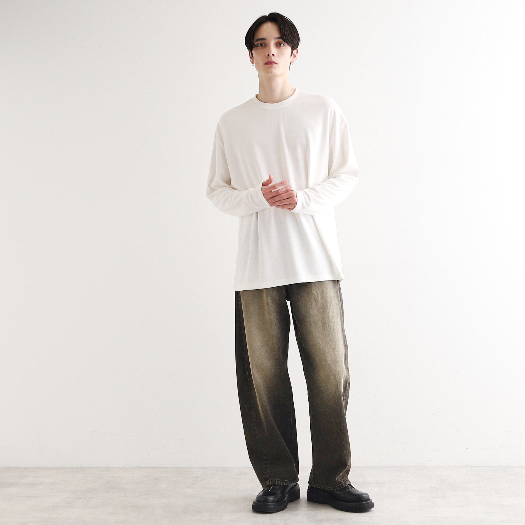 tk.TAKEO KIKUCHI「【UV／接触冷感】切替アソートTシャツ」|Tシャツ・カットソー|