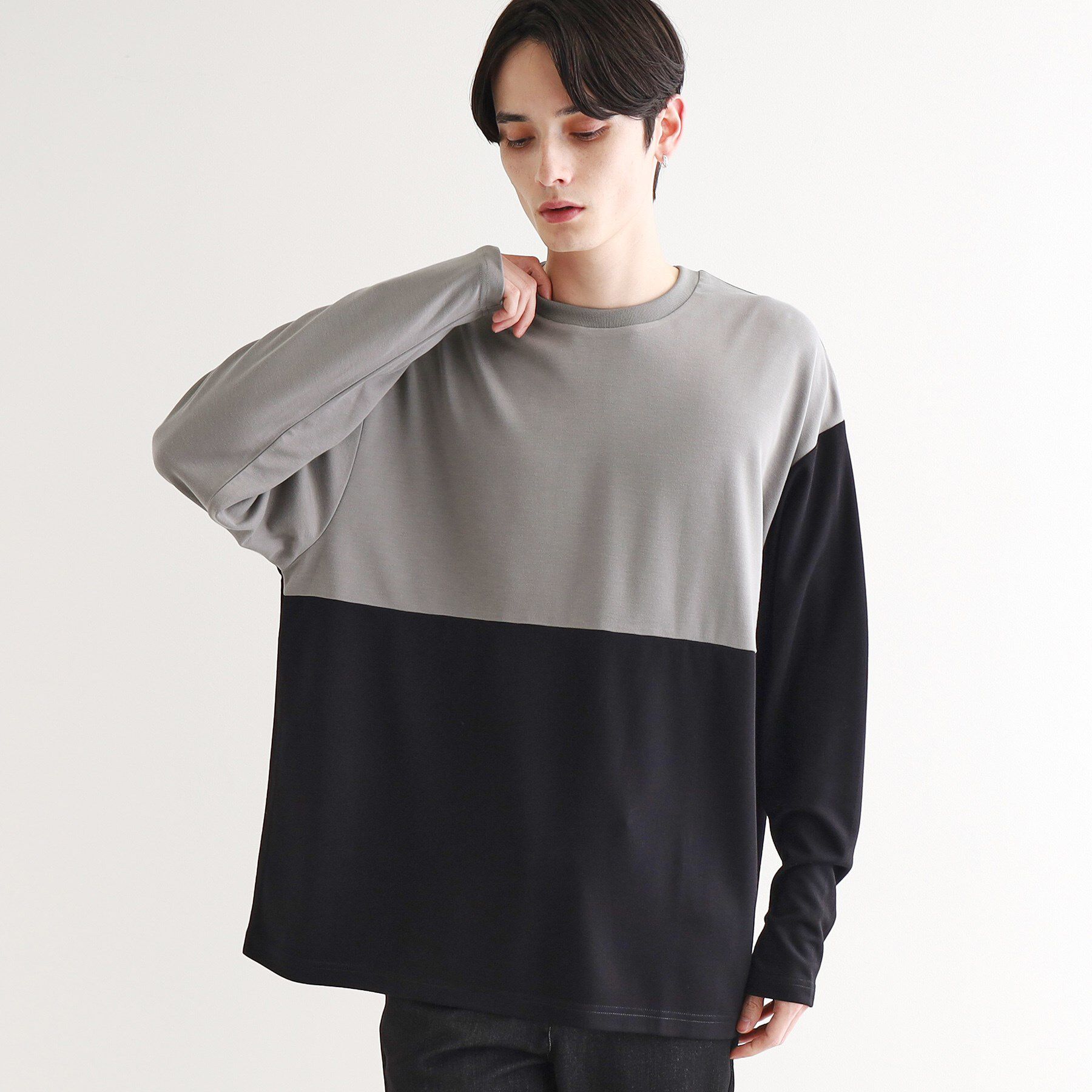 tk.TAKEO KIKUCHI「【UV／接触冷感】切替アソートTシャツ」|Tシャツ・カットソー|