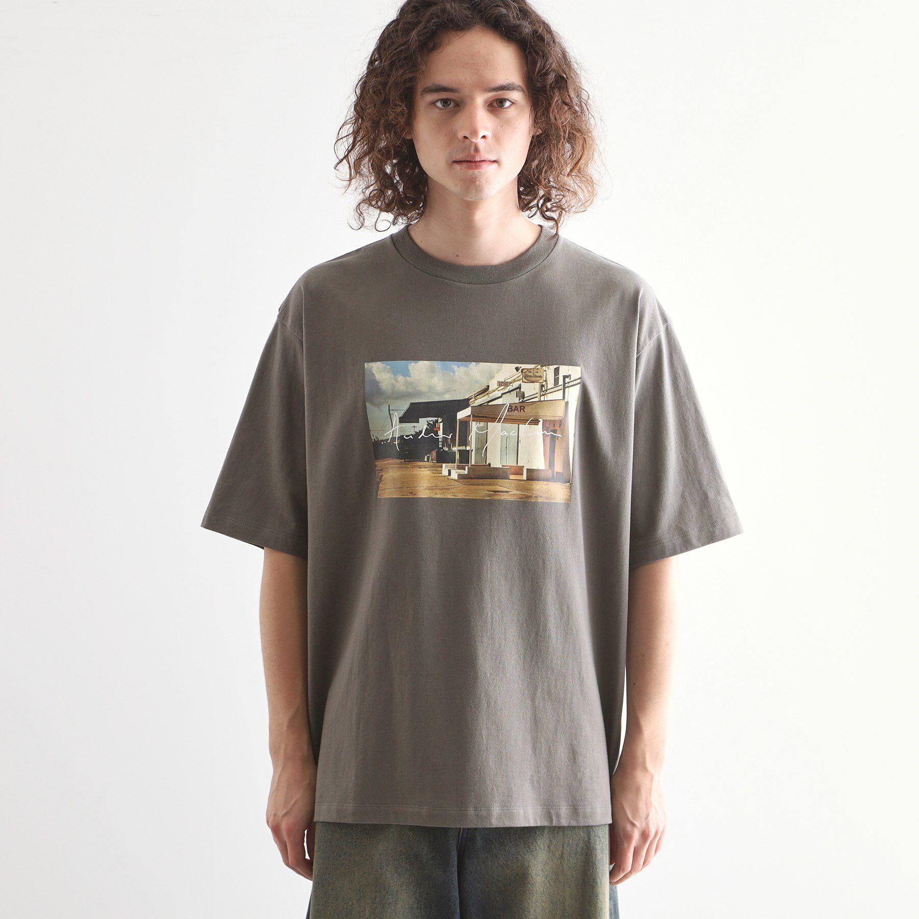 tk.TAKEO KIKUCHI「アンドリューマクリア フォトTシャツ」|Tシャツ・カットソー|