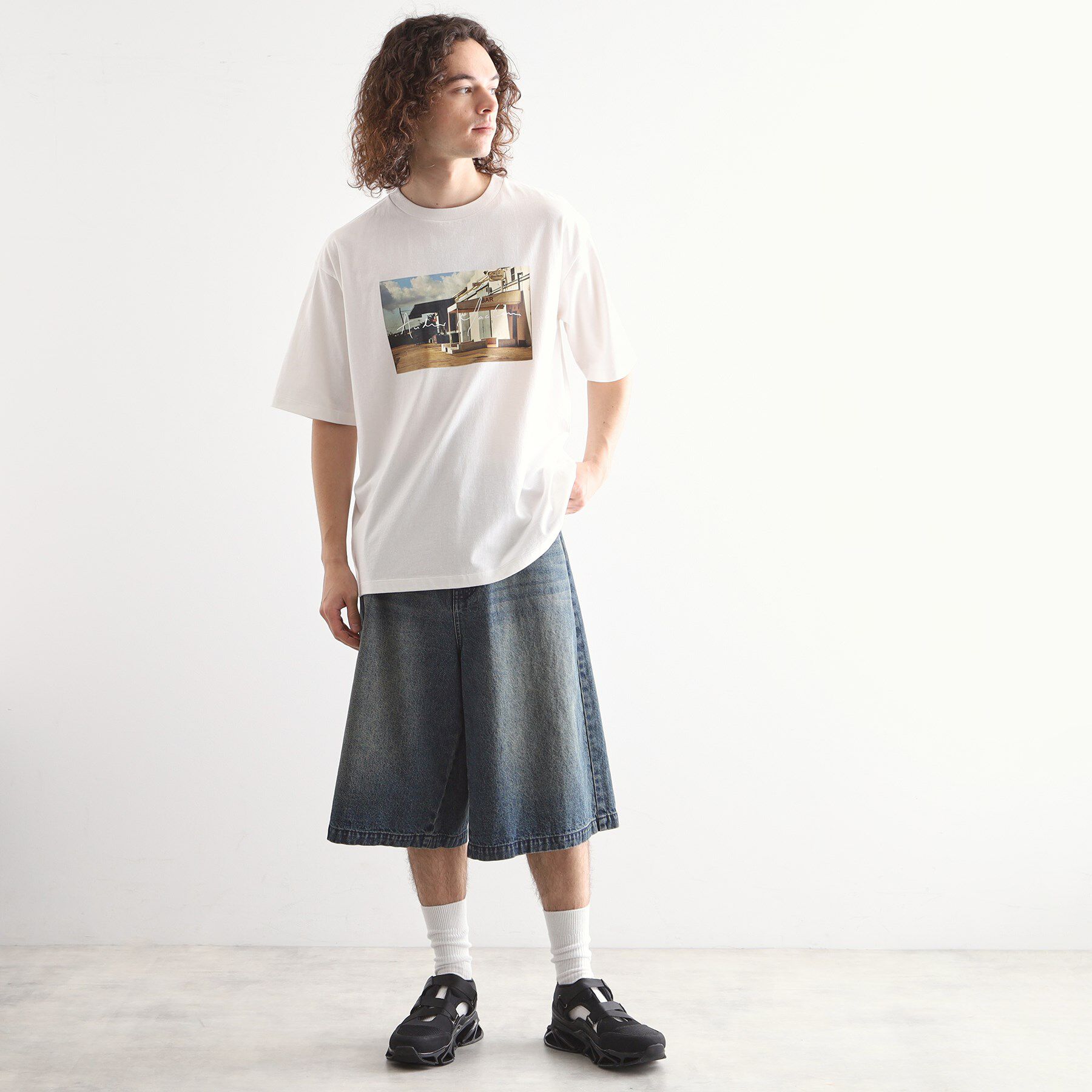 tk.TAKEO KIKUCHI「アンドリューマクリア フォトTシャツ」|Tシャツ・カットソー|