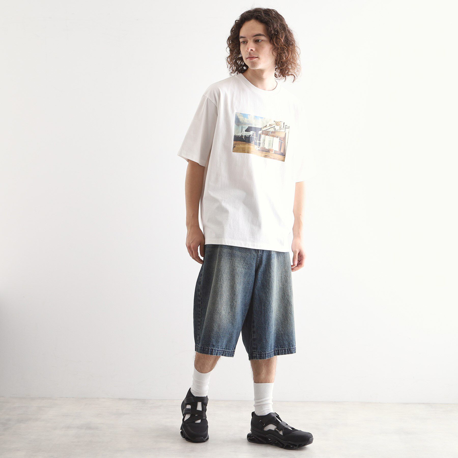 tk.TAKEO KIKUCHI「アンドリューマクリア フォトTシャツ」|Tシャツ・カットソー|