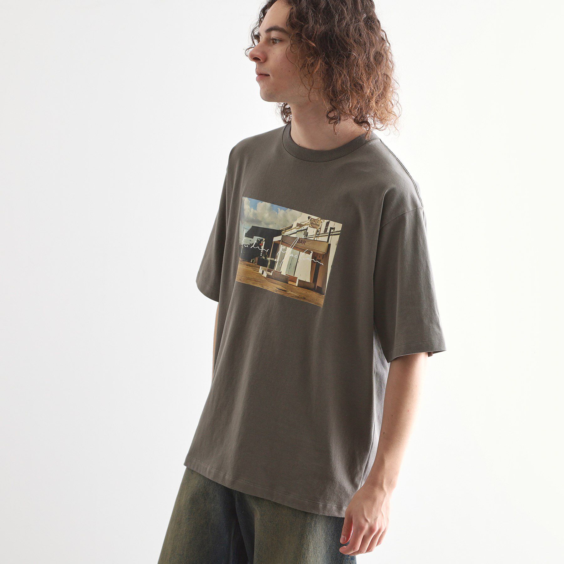 tk.TAKEO KIKUCHI「アンドリューマクリア フォトTシャツ」|Tシャツ・カットソー|