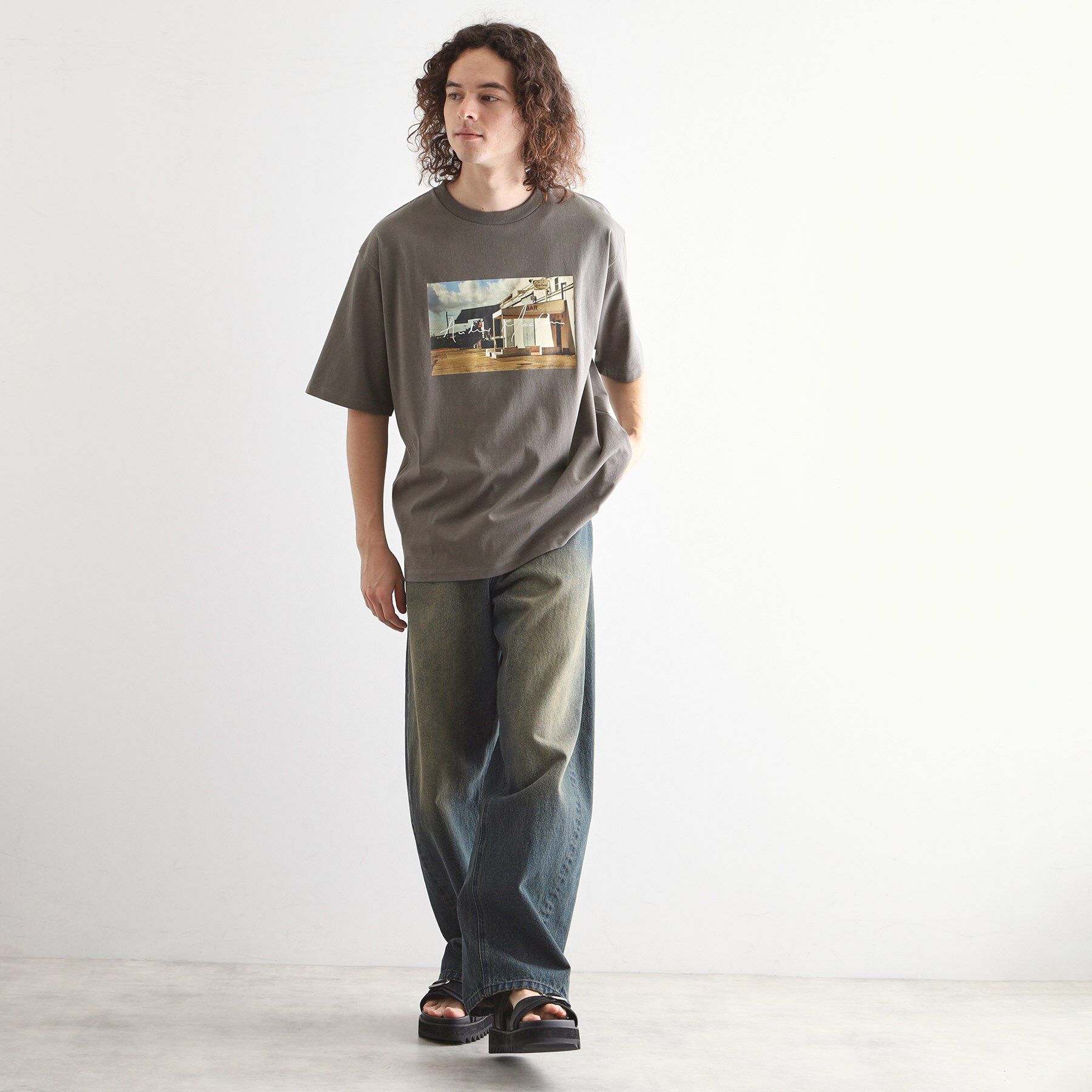 tk.TAKEO KIKUCHI「アンドリューマクリア フォトTシャツ」|Tシャツ・カットソー|