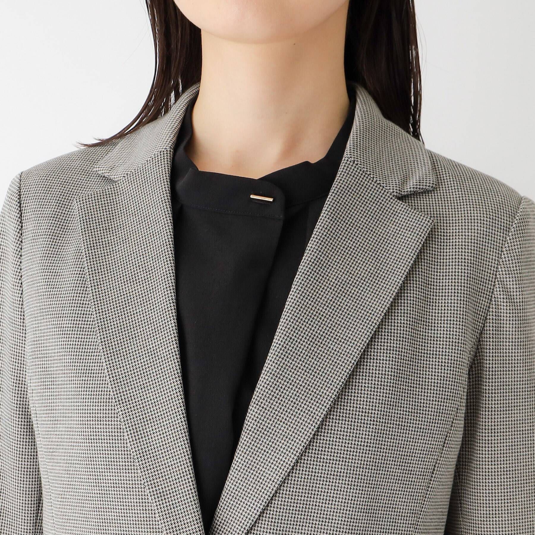 index「セットアップ対応　DELEGANT ポンチジャケット【WEB限定サイズ/洗える】」|テーラードジャケット|