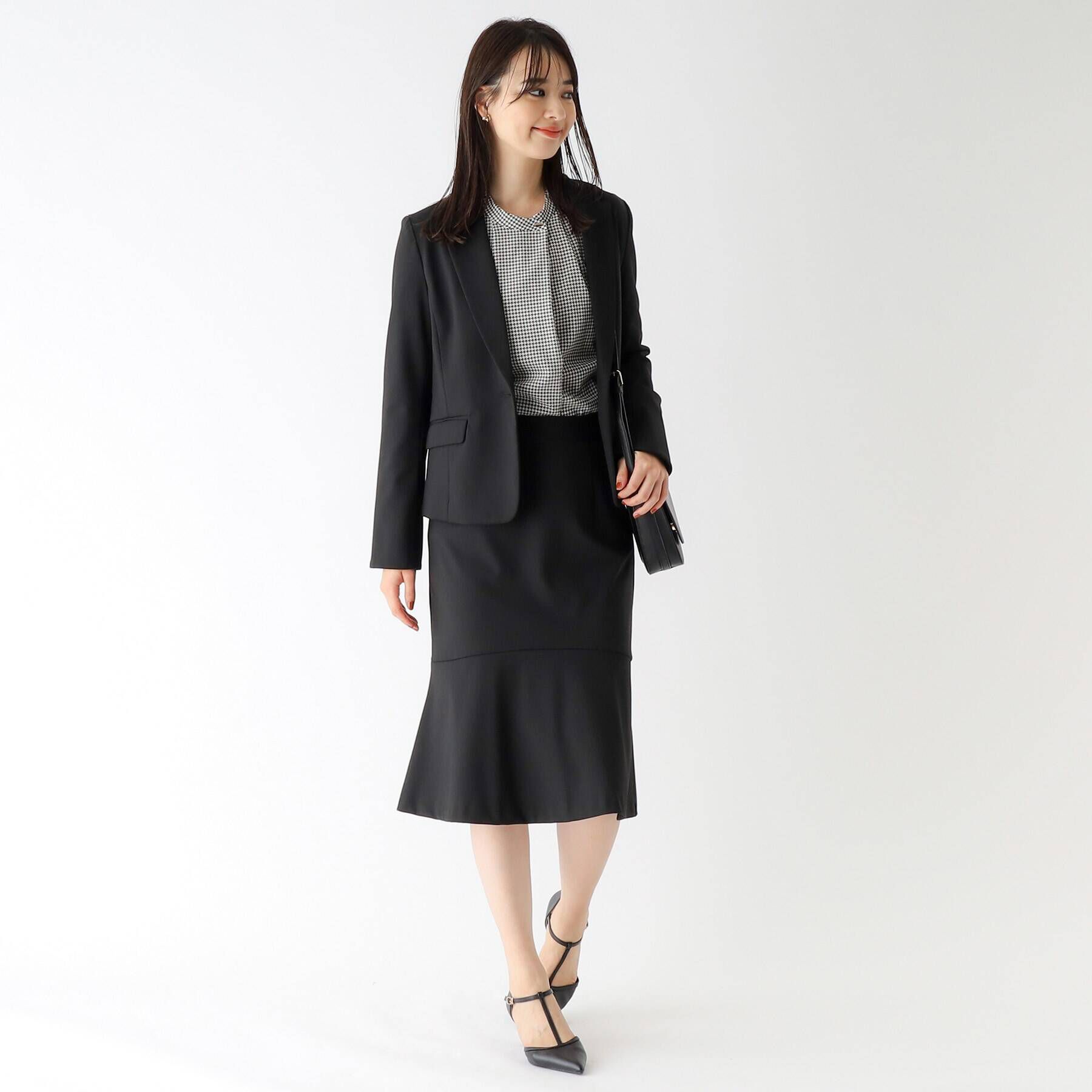 index「セットアップ対応　DELEGANT ポンチジャケット【WEB限定サイズ/洗える】」|テーラードジャケット|