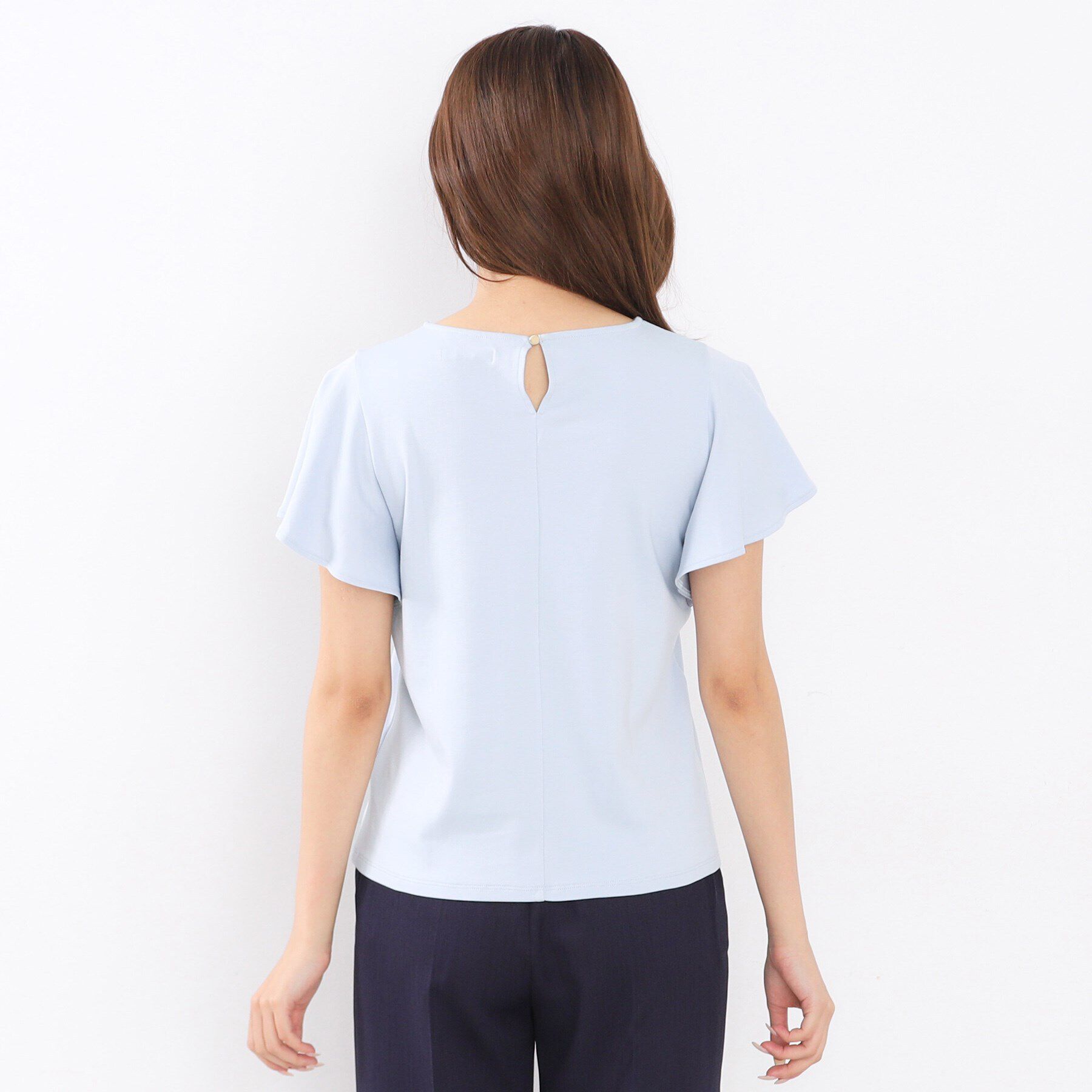 index「UV フレアースリーブトップス【接触冷感/洗濯機洗い可】」|Tシャツ・カットソー|