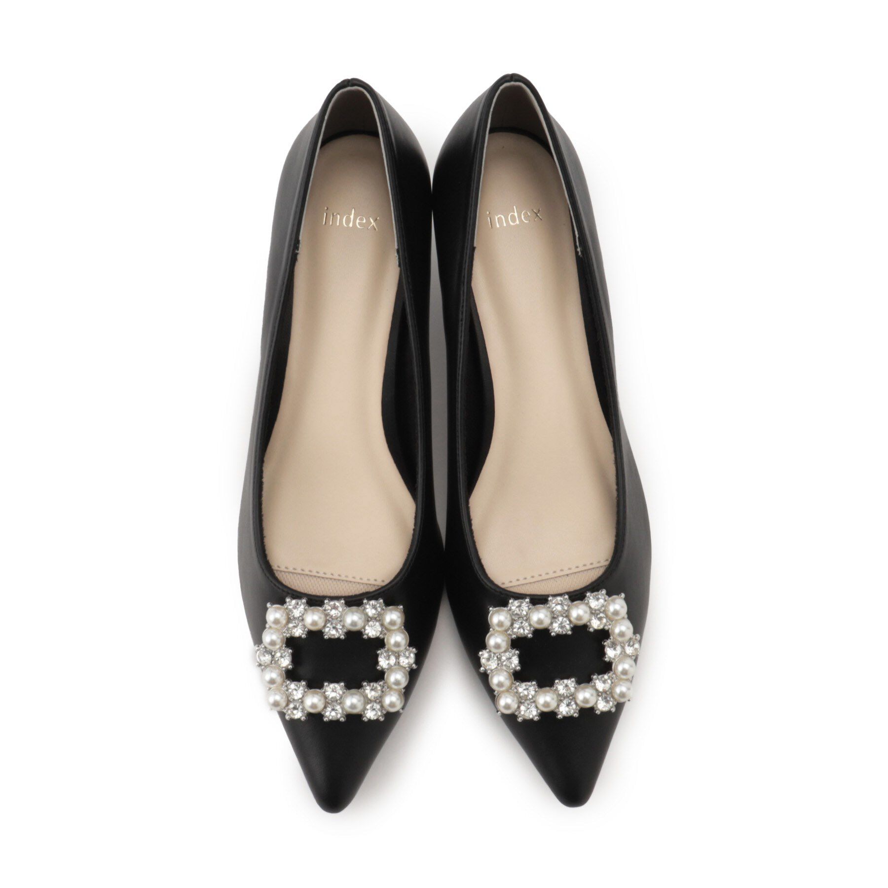 index「パール調ビジューパンプス」|パンプス|