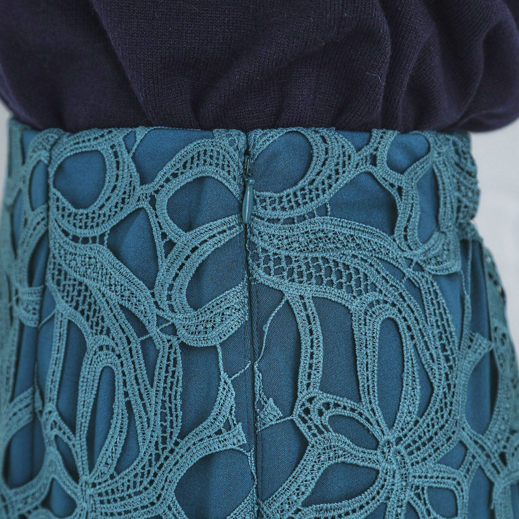 index「リボンレースタイトスカート【洗濯機洗い可】」|スカート|