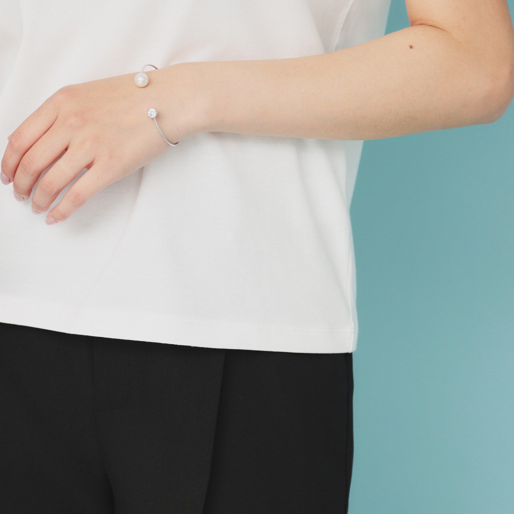 index「《ツインセット》ロゴT&times;チュールキャミ【UVケア/接触冷感/洗濯機洗い可】」|その他|