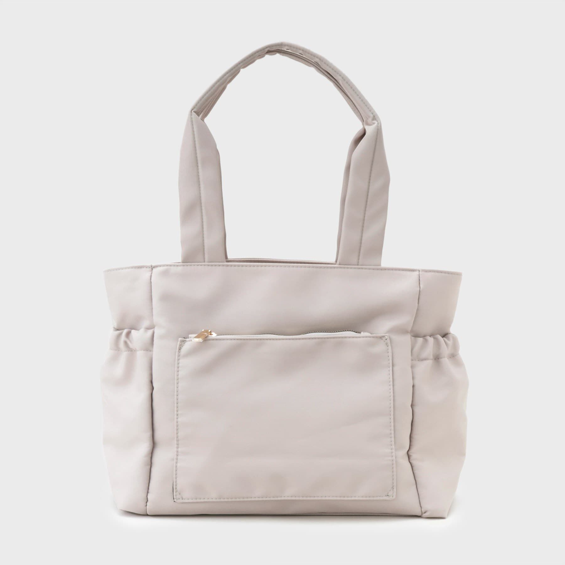 OPAQUE.CLIP「【撥水加工／マルチポケット／A4サイズ対応】フロントポケットデザインビッグトートバッグ」|トートバッグ|