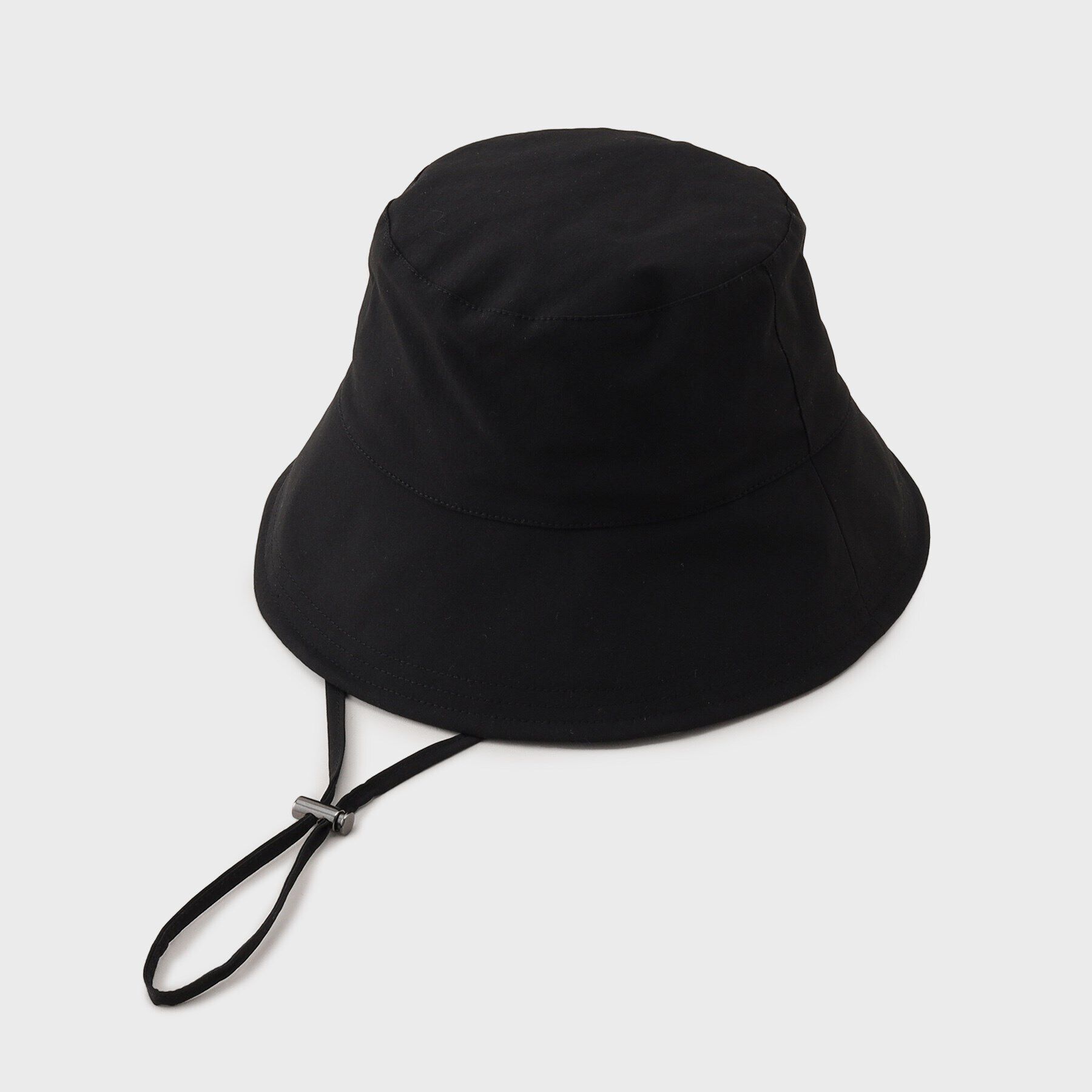 OPAQUE.CLIP「コットンライクバスケットハット」|ハット|ブラック(019)