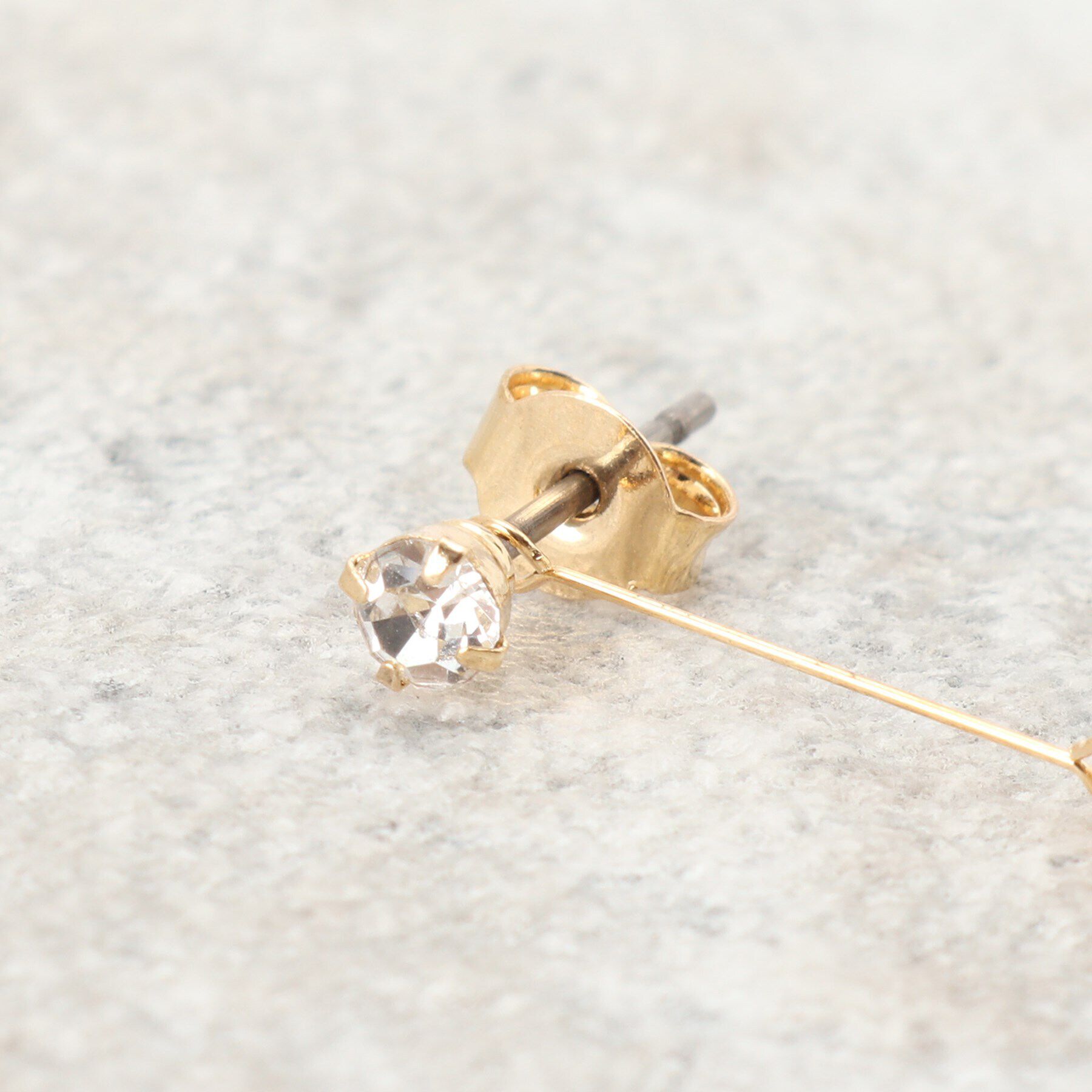 OPAQUE.CLIP「パール調&times;ビジューピアス」|ピアス|